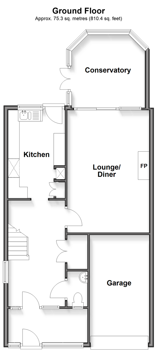 Warren Way, Telscombe Cliffs floorplan