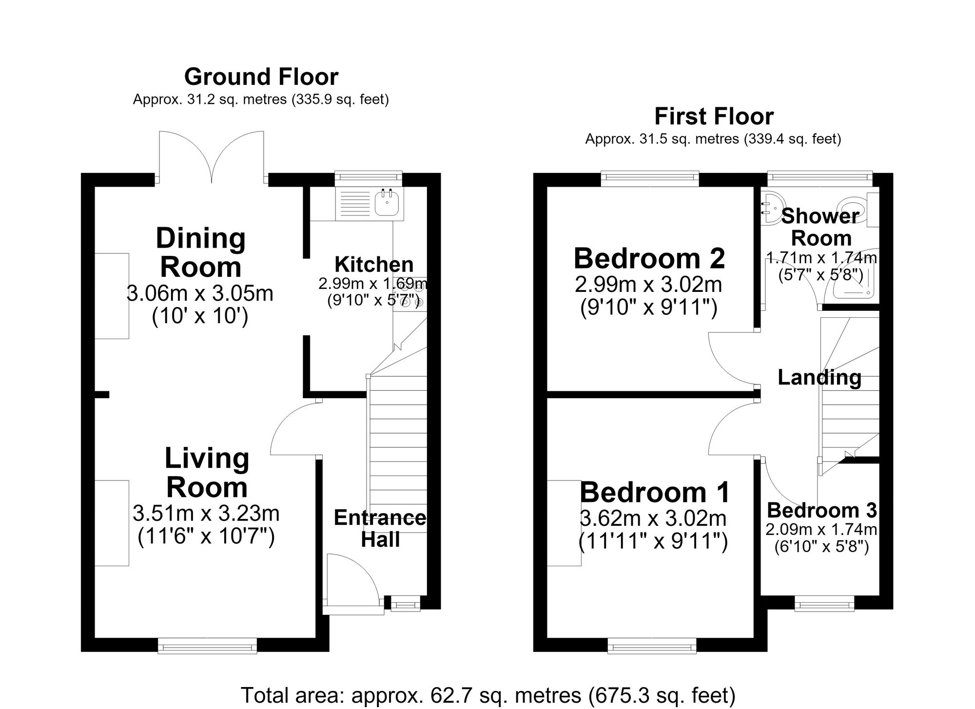 47 Frederick Street, Warrington floorplan