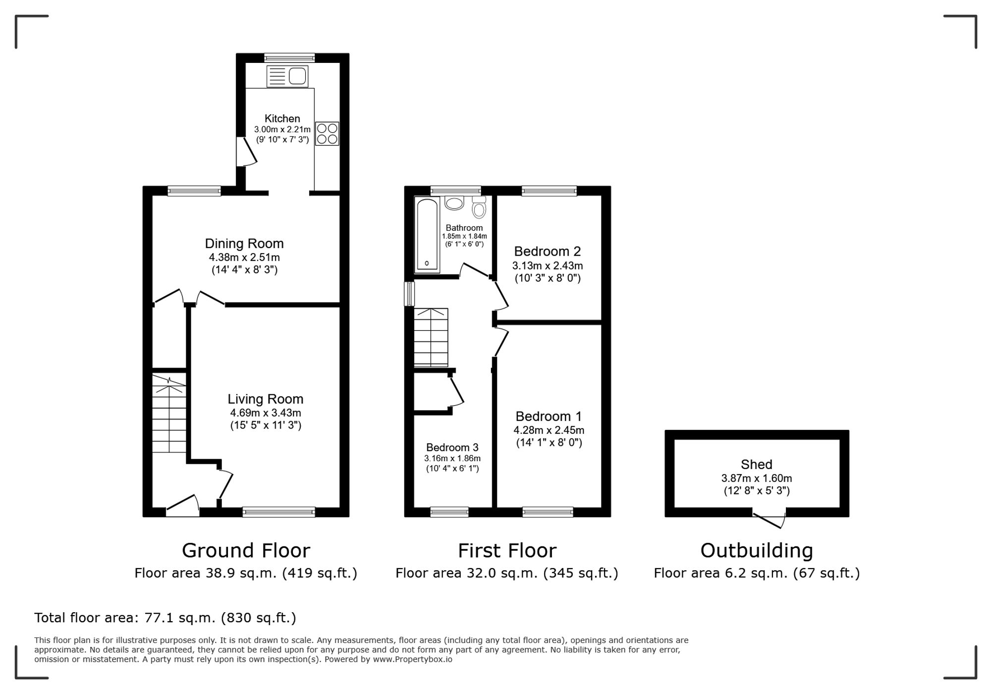 68 Defoe Drive, Stoke-On-Trent floorplan