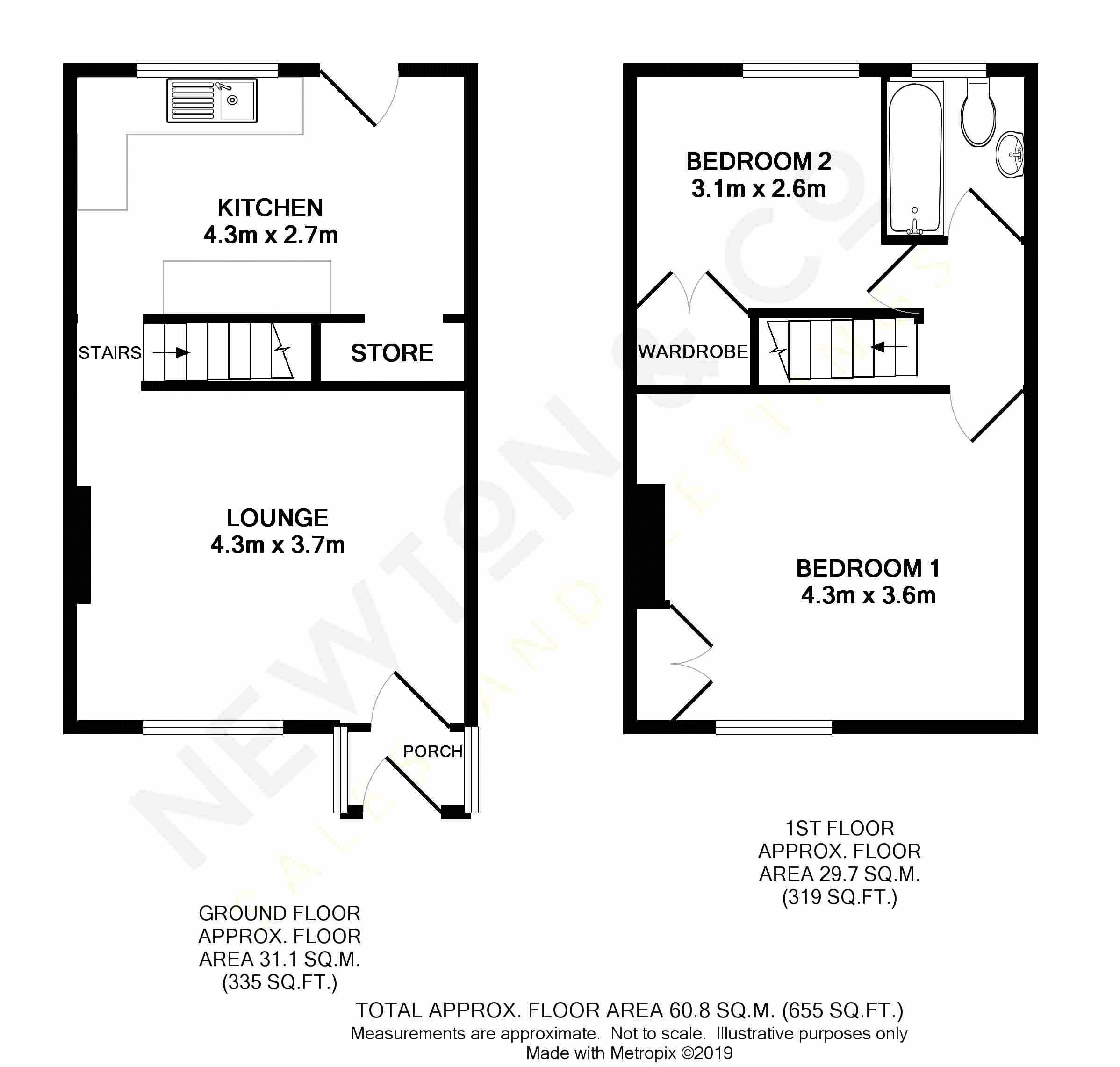 2 Bedrooms Cottage to rent in Harvey Street, Halliwell, Bolton BL1