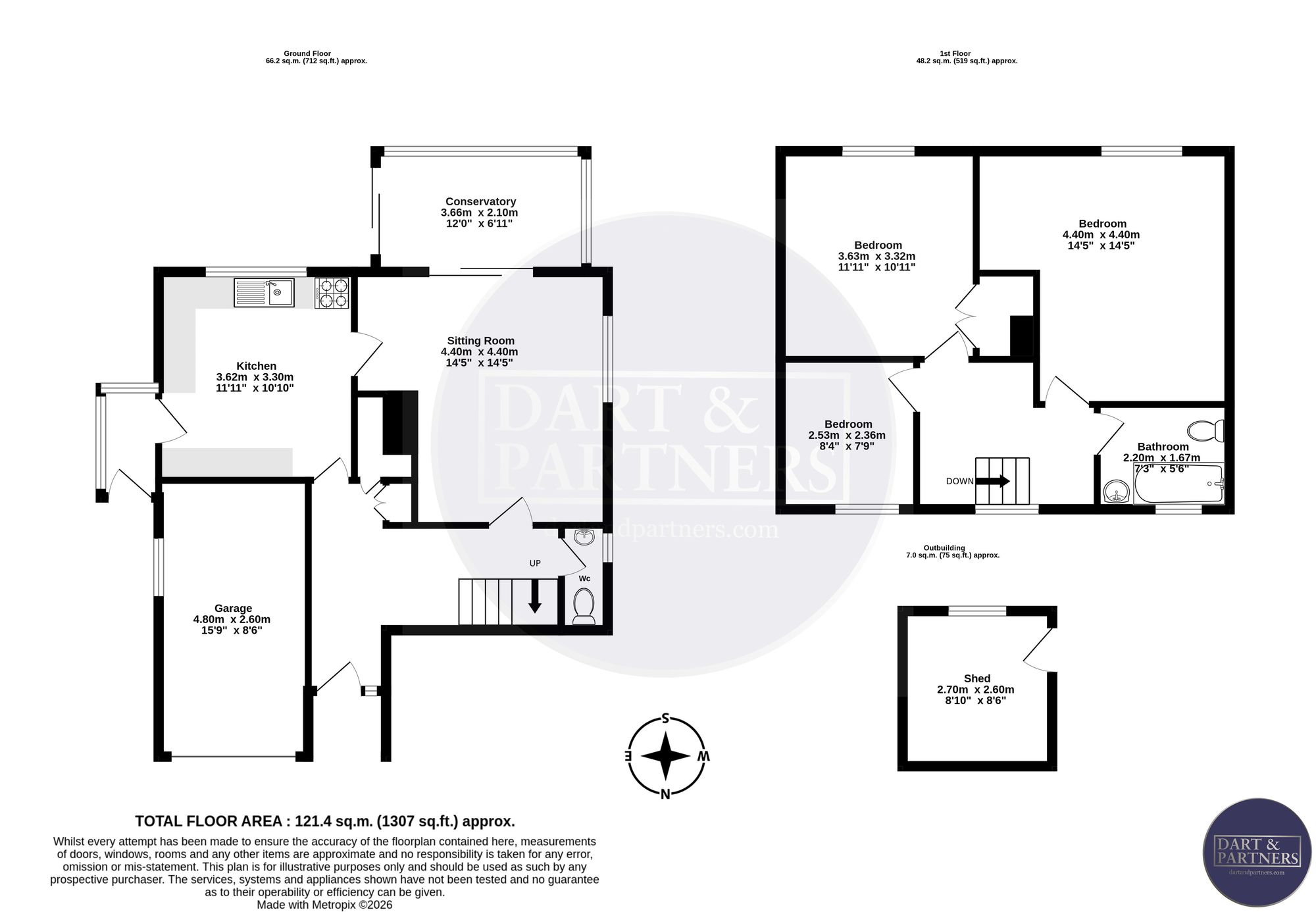 9 Longlands, Dawlish floorplan