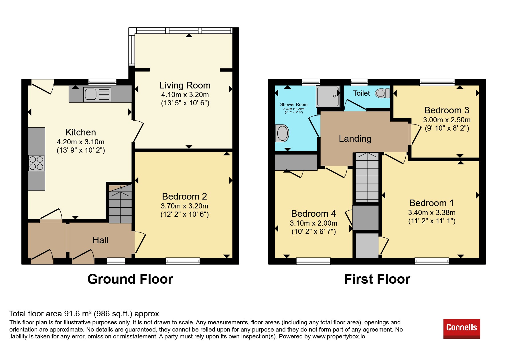 46, Furzen Crescent, Hatfield floorplan