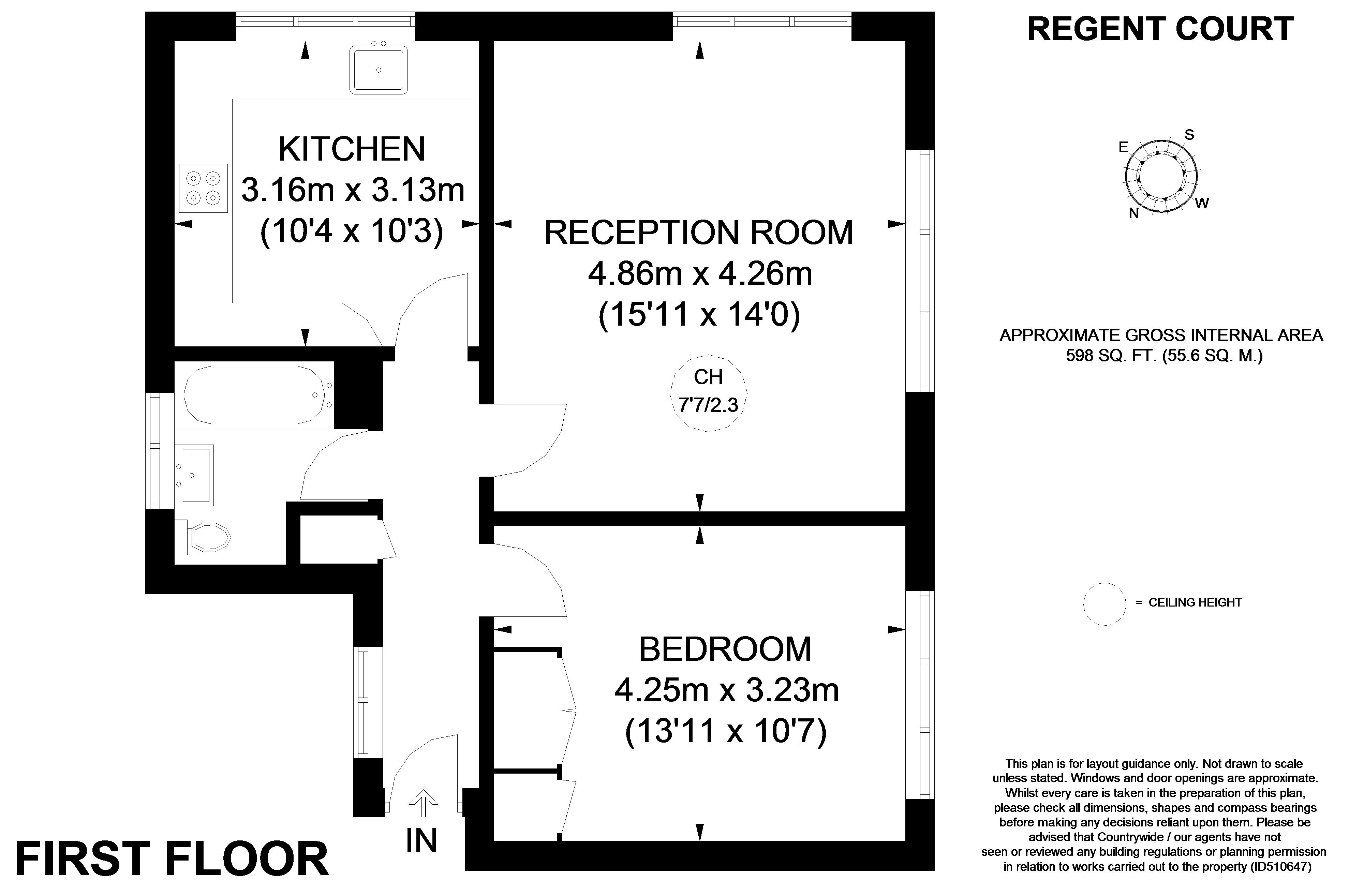 1 Bedrooms Flat to rent in Grosvenor Hill, London SW19