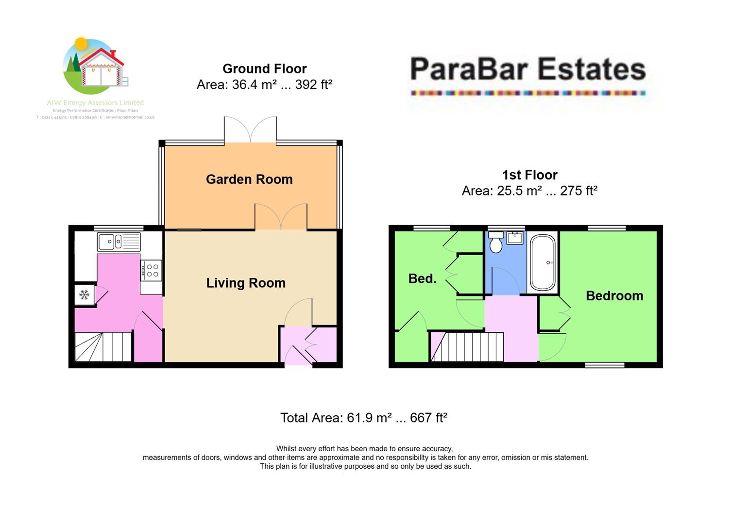 19, Bowfell Drive, Basildon floorplan