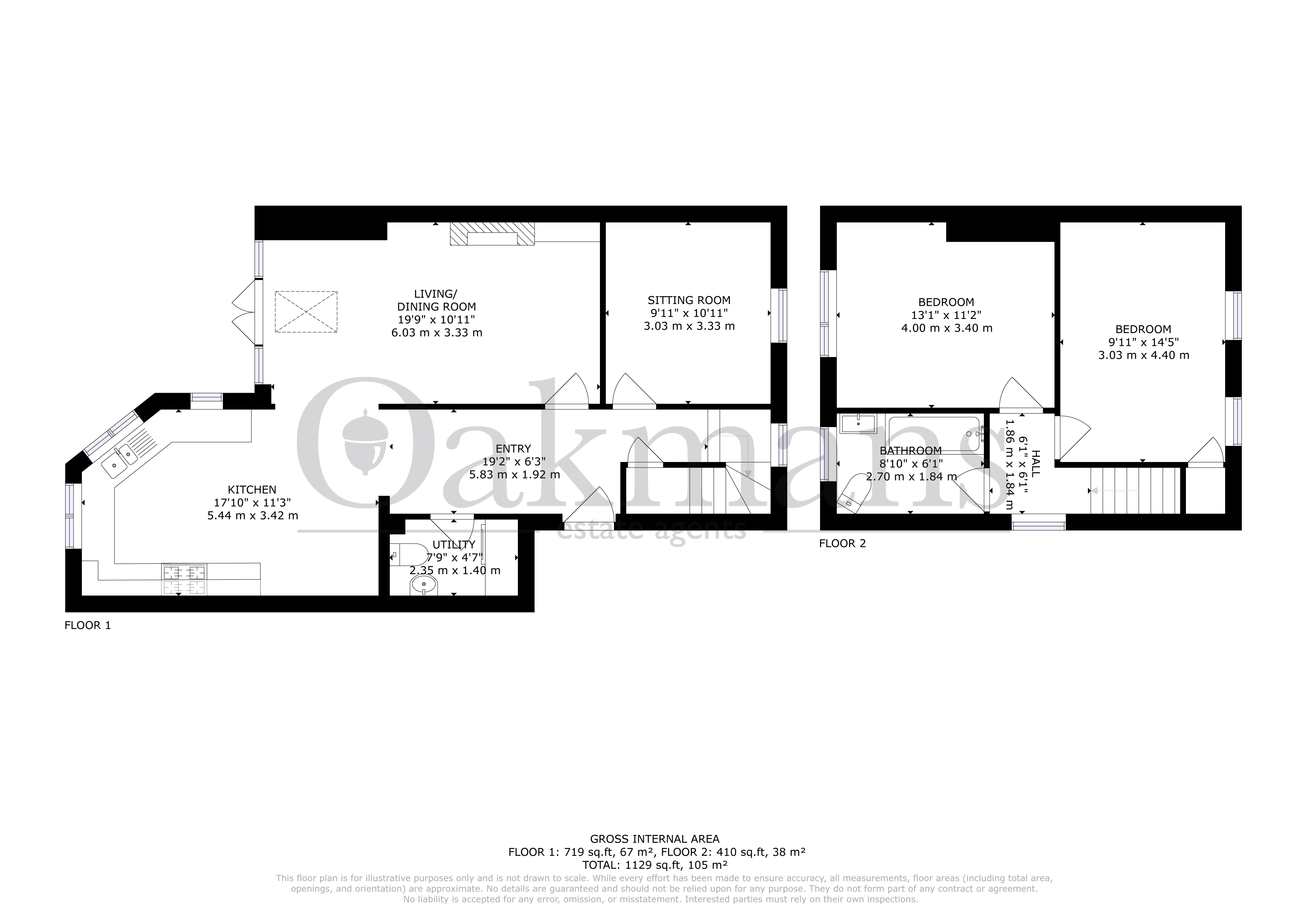 13, Witherford Way, West Midlands floorplan