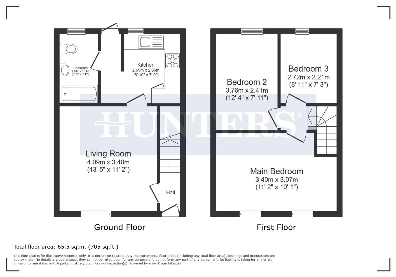 94, Parson Street, Bristol floorplan