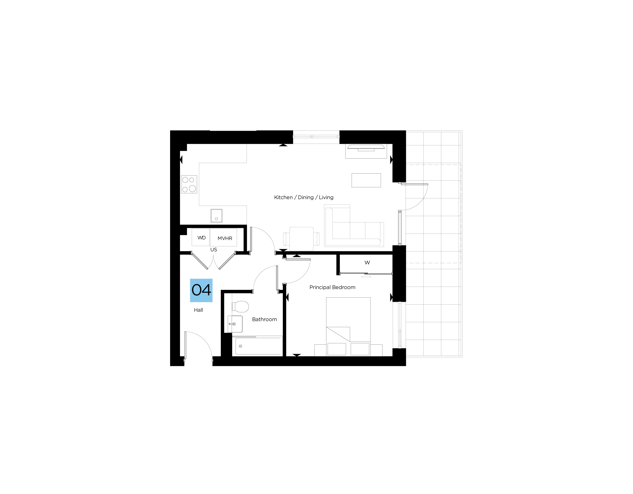 Plot 4,, City Reach, Cambridge floorplan