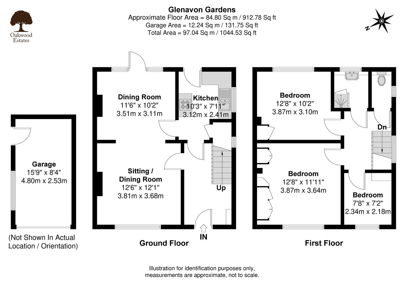 39, Glenavon Gardens, Langley floorplan