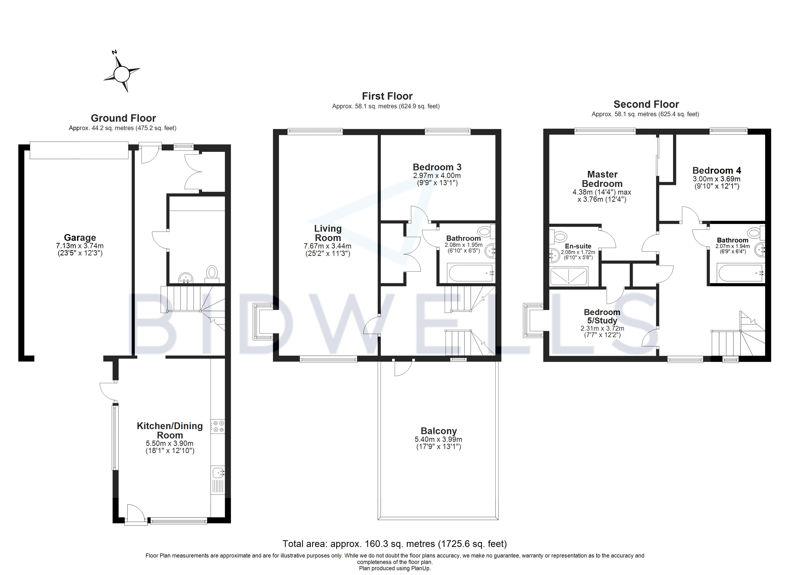 2, Brook End Close, Cambridge floorplan