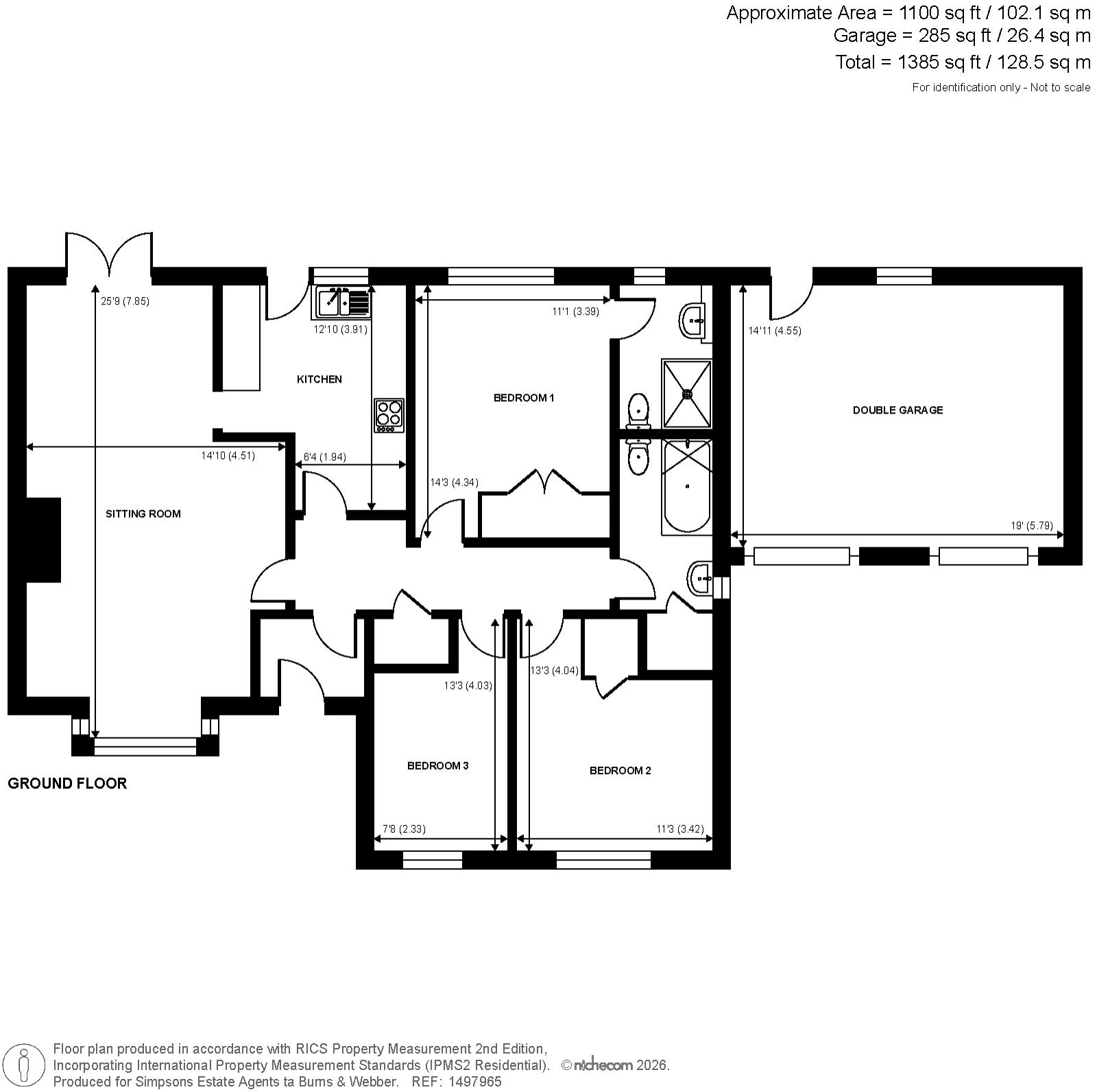 Highcroft,, The Drive, Loxwood floorplan
