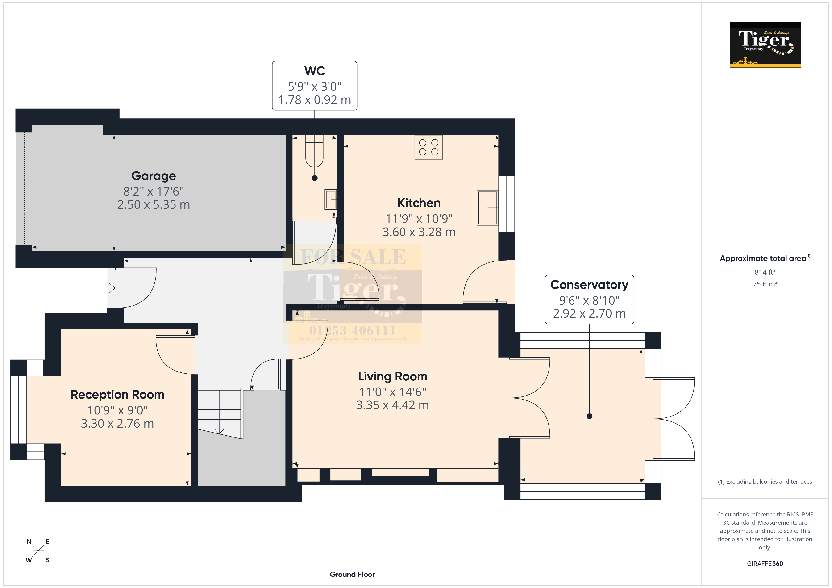 9, Housman Close, Blackpool floorplan