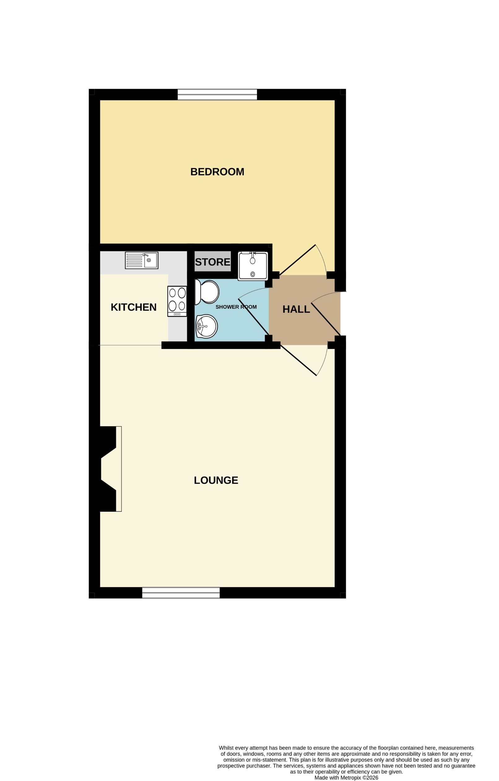 54A, 54A Ashgrove Road, Aberdeen floorplan