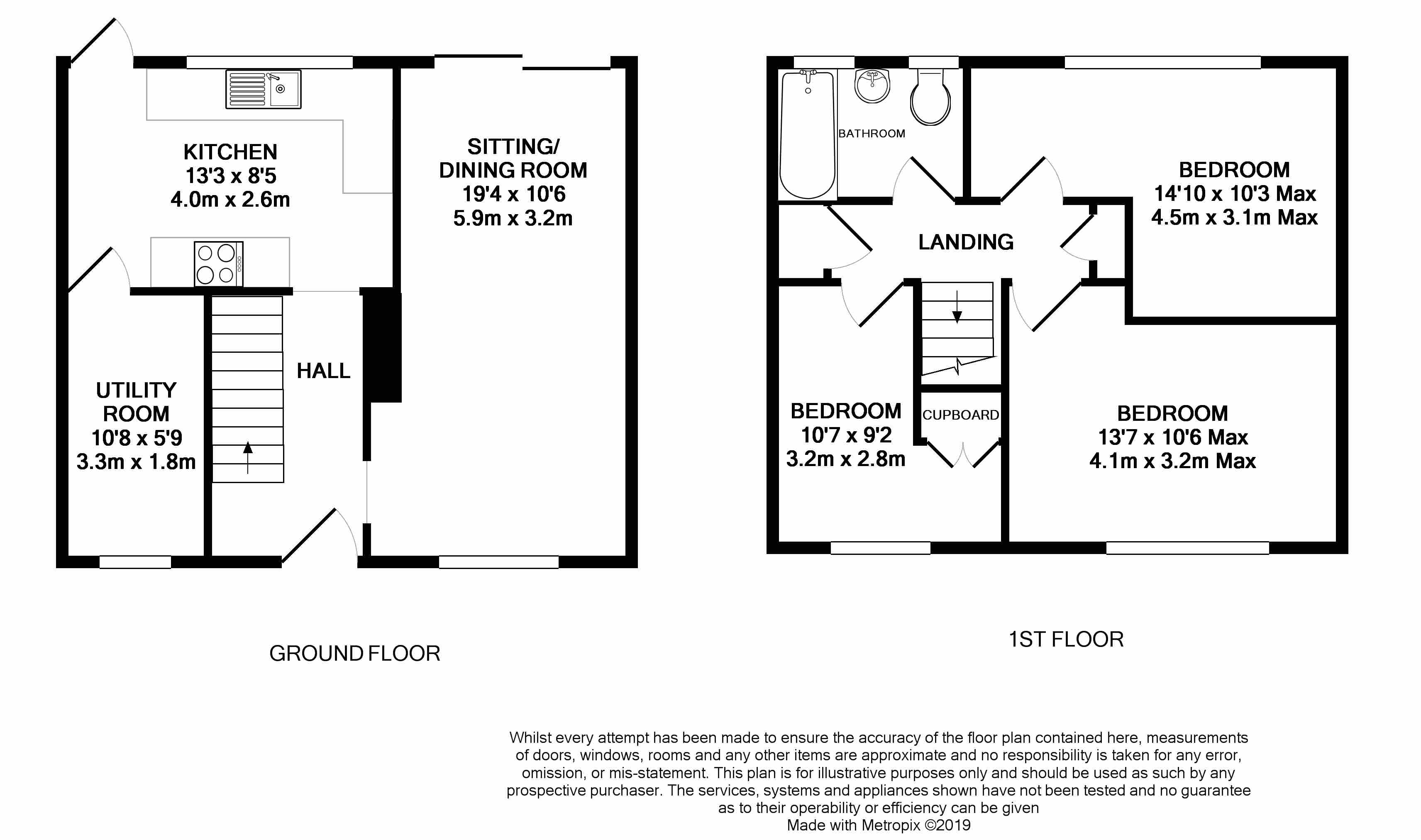 3 Bedrooms Terraced house to rent in Haversham Drive, Easthampstead, Bracknell RG12