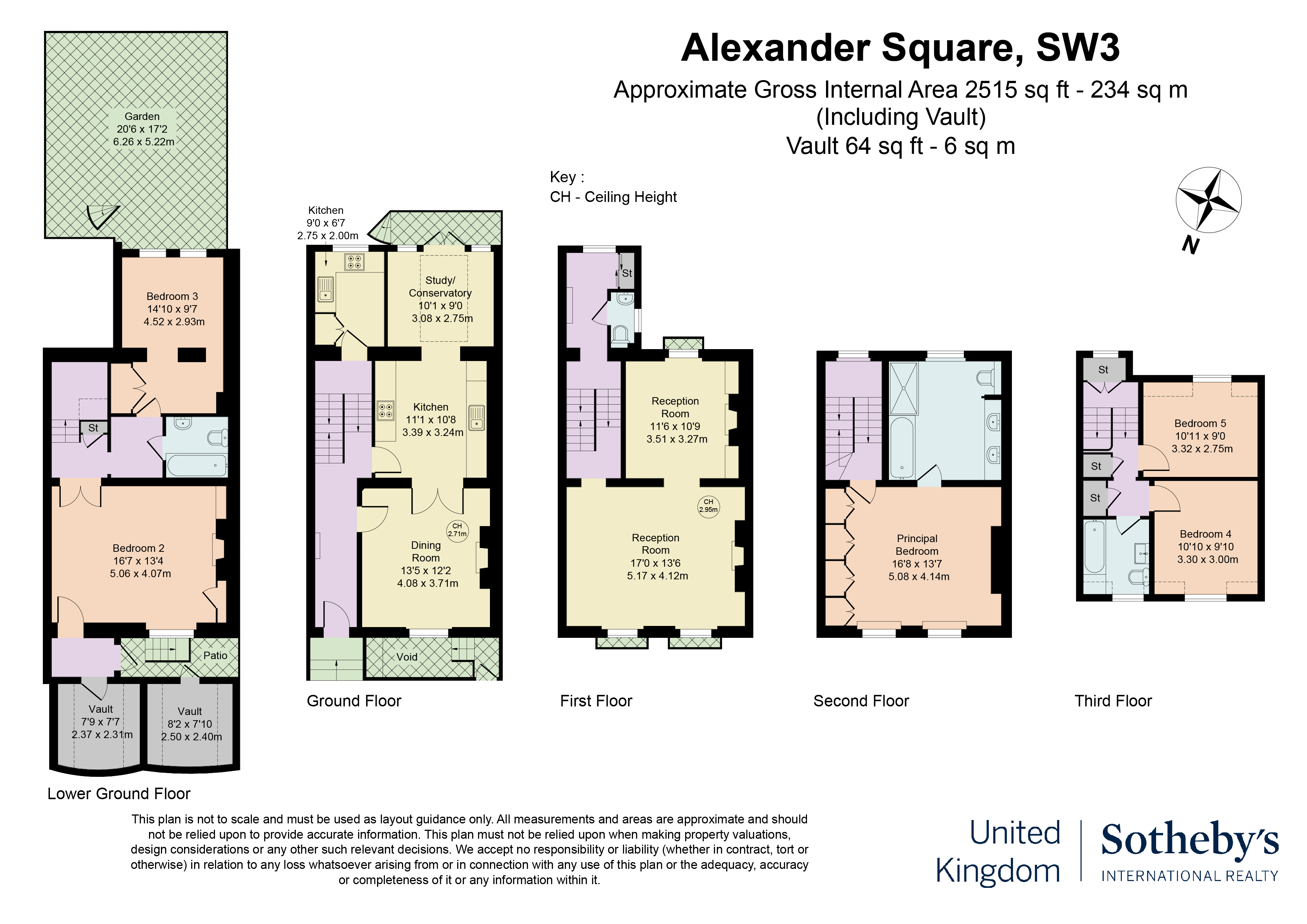 Alexander, Alexander Square, London floorplan