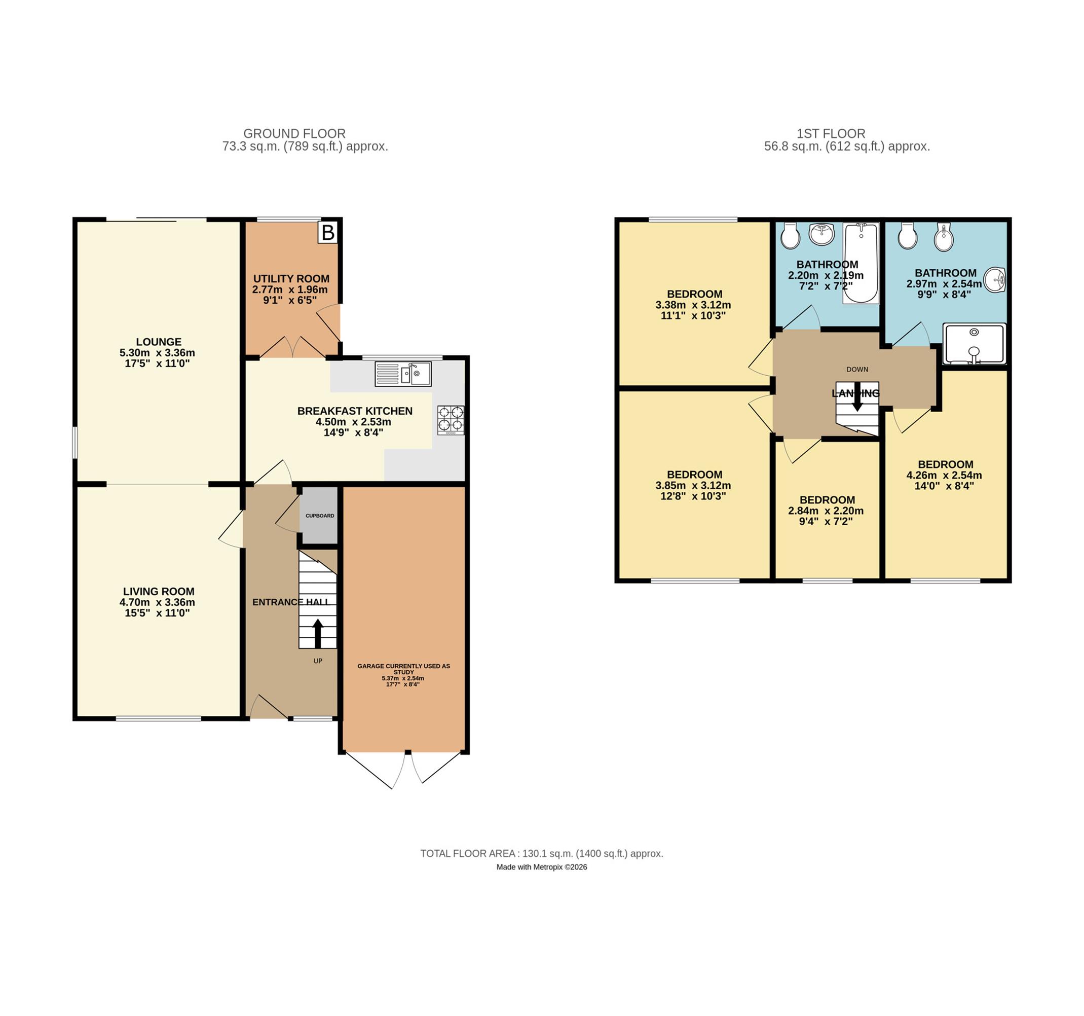 1, Alderwood Avenue, Stockport floorplan