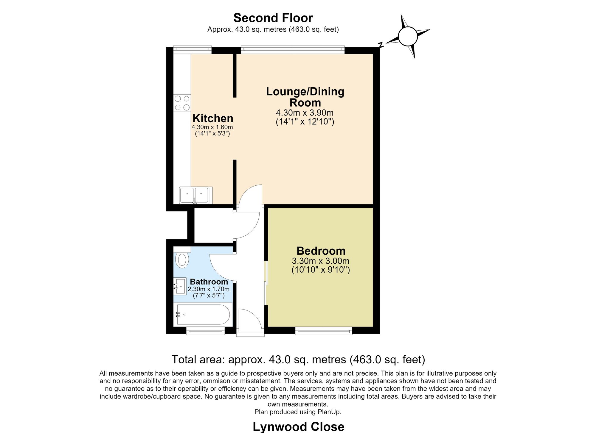 48 Lynwood Close, South Woodford floorplan
