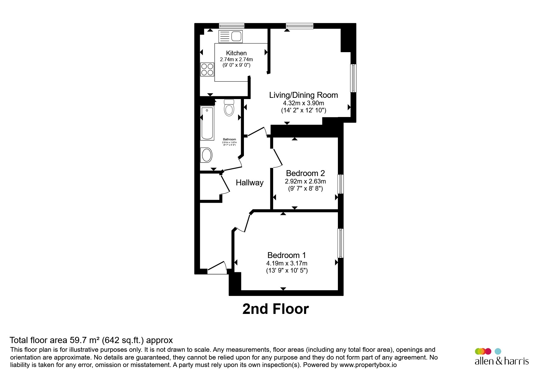 11, Anzio Road, Devizes floorplan