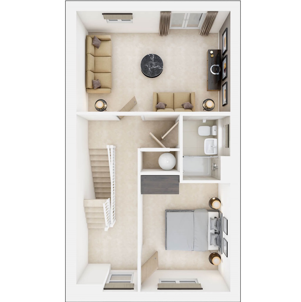 The Brilbury - Plot 55, Willow Green, Maize Lane, Warfield, Bracknell floorplan