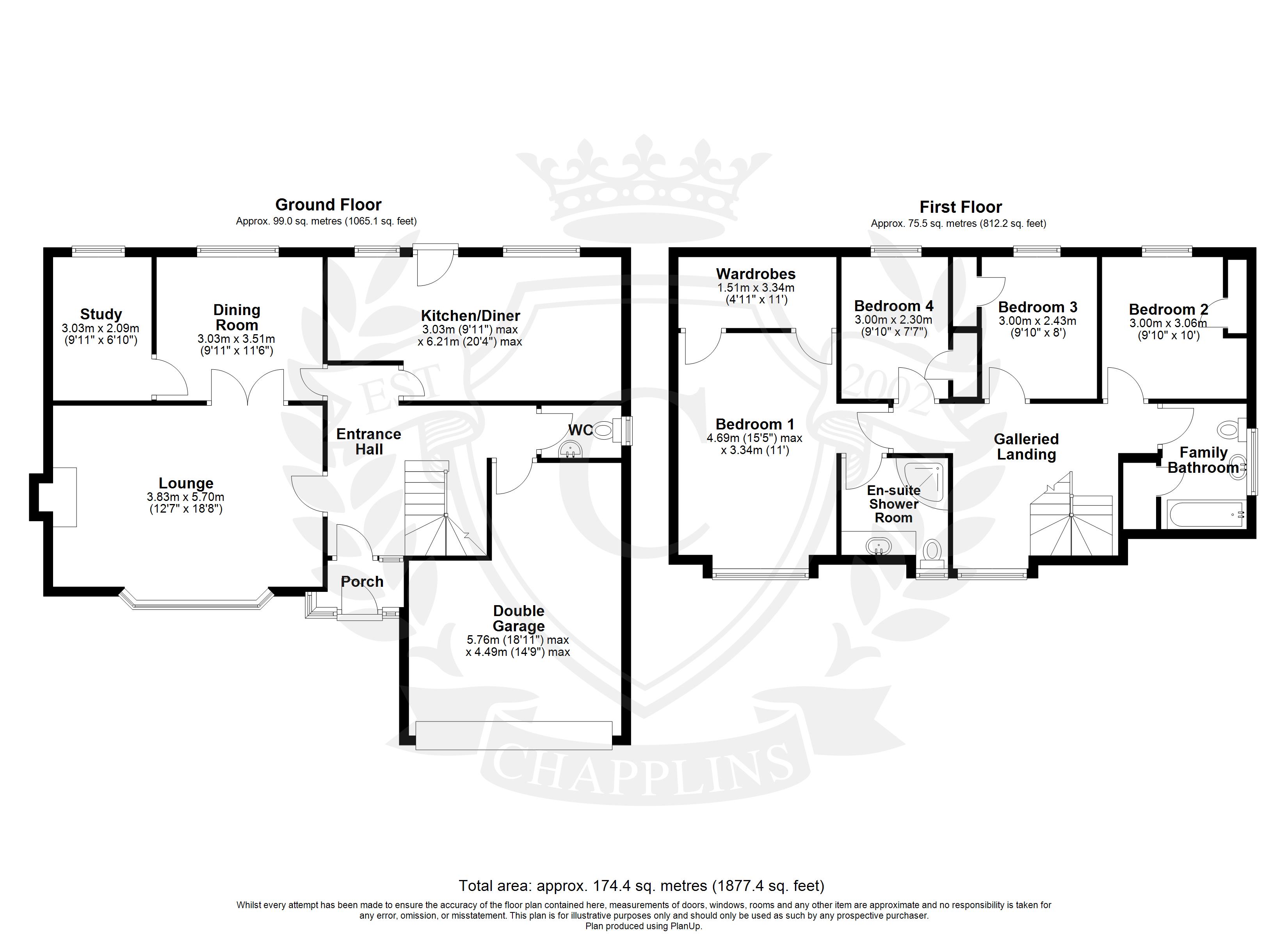 1, Sandringham Road, Hampshire floorplan