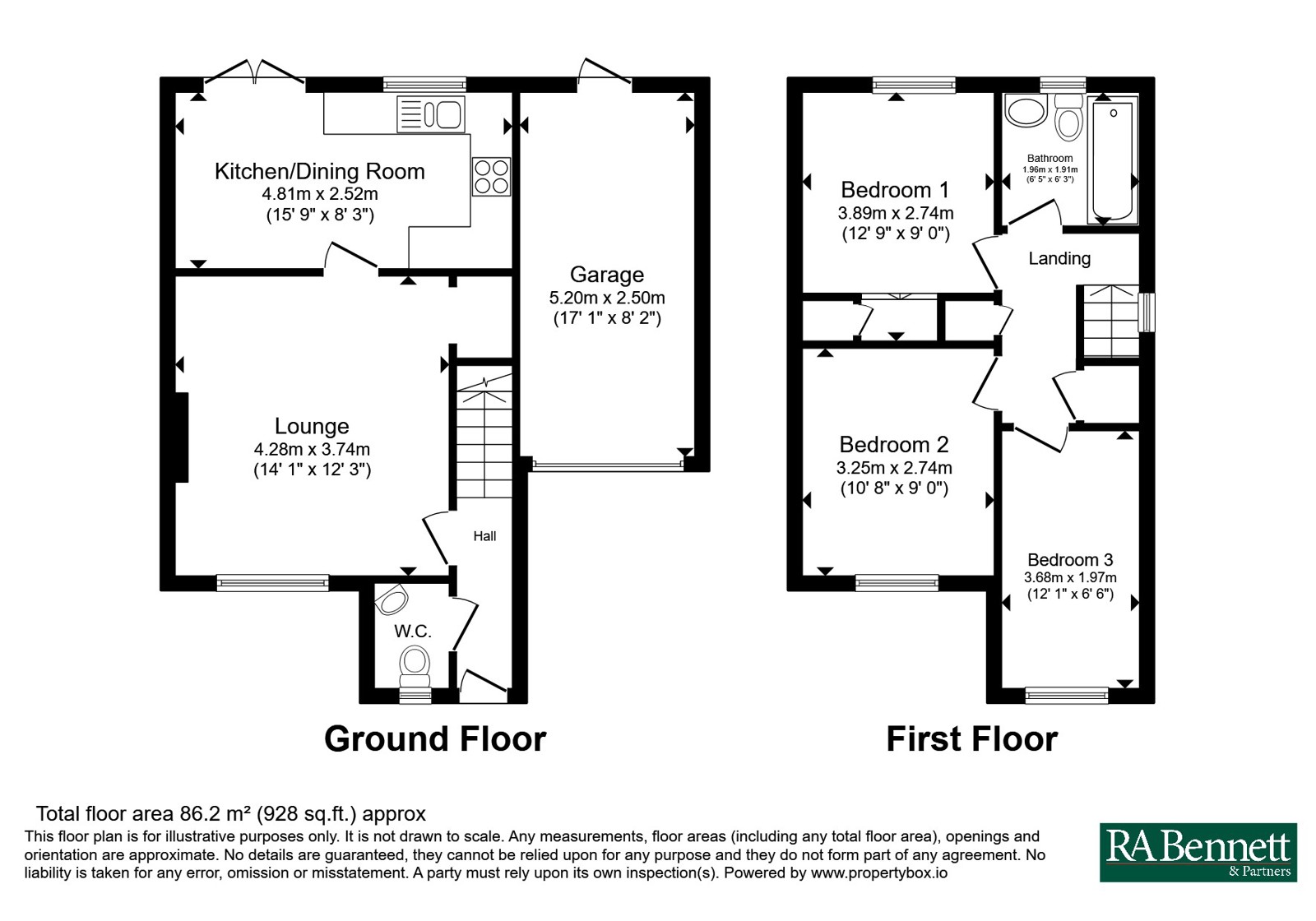 Woodlands Road, Wotton-under-Edge floorplan