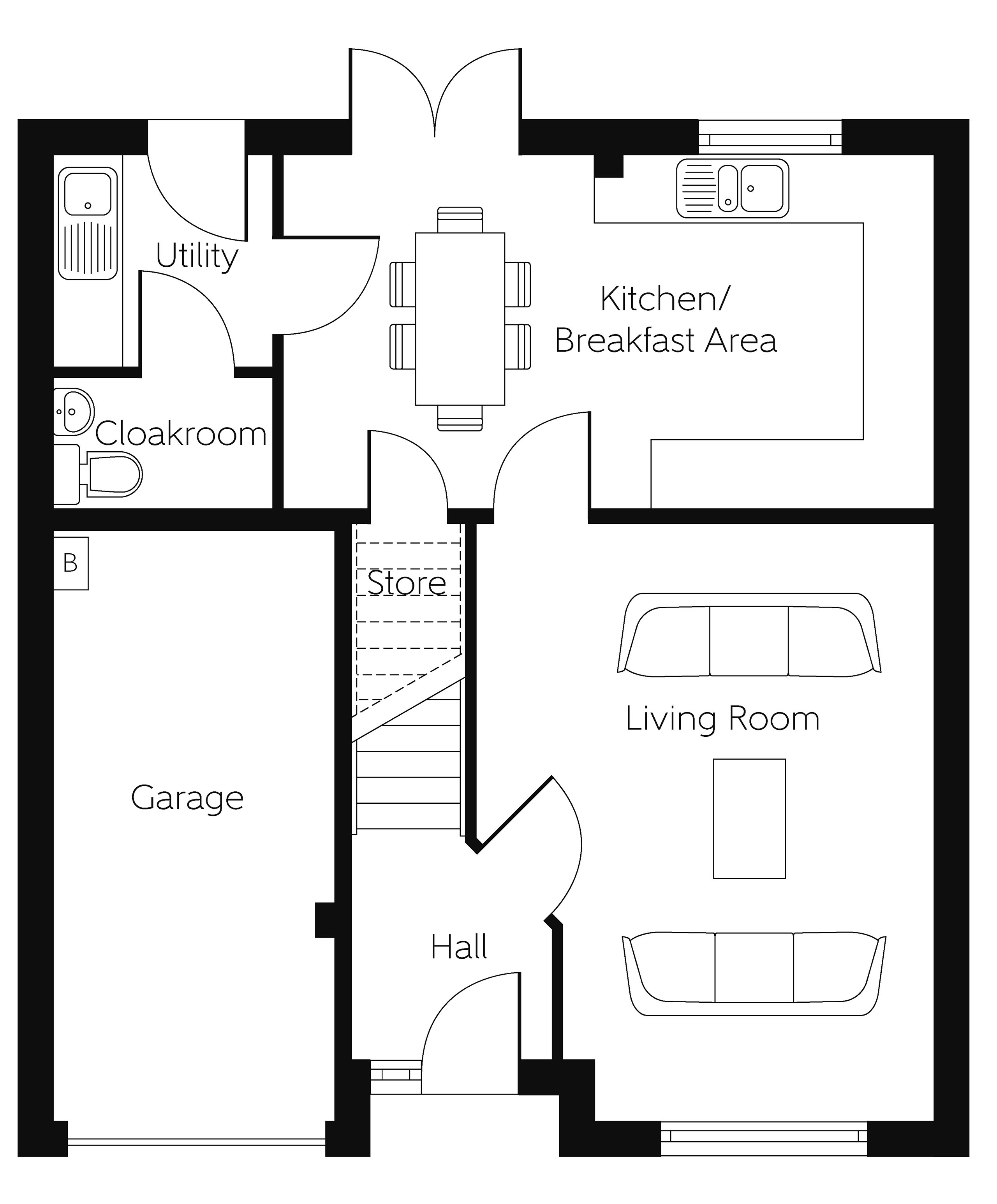 4 Bedrooms Detached house for sale in Off Boghall Road, Carluke ML8