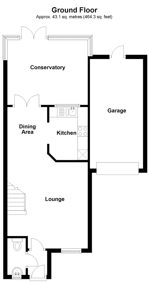 2 Bedrooms Detached house for sale in Squadron Drive, Worthing, West Sussex BN13