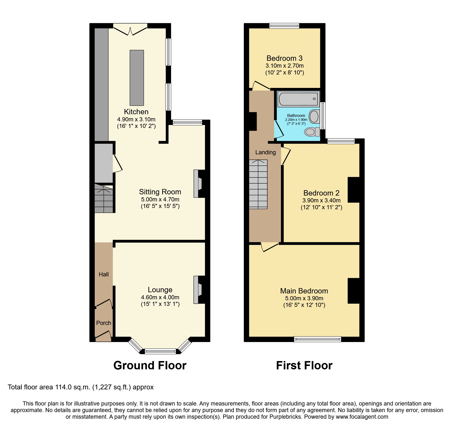 Padgate Lane, Warrington WA1, 3 bedroom end terrace house for sale