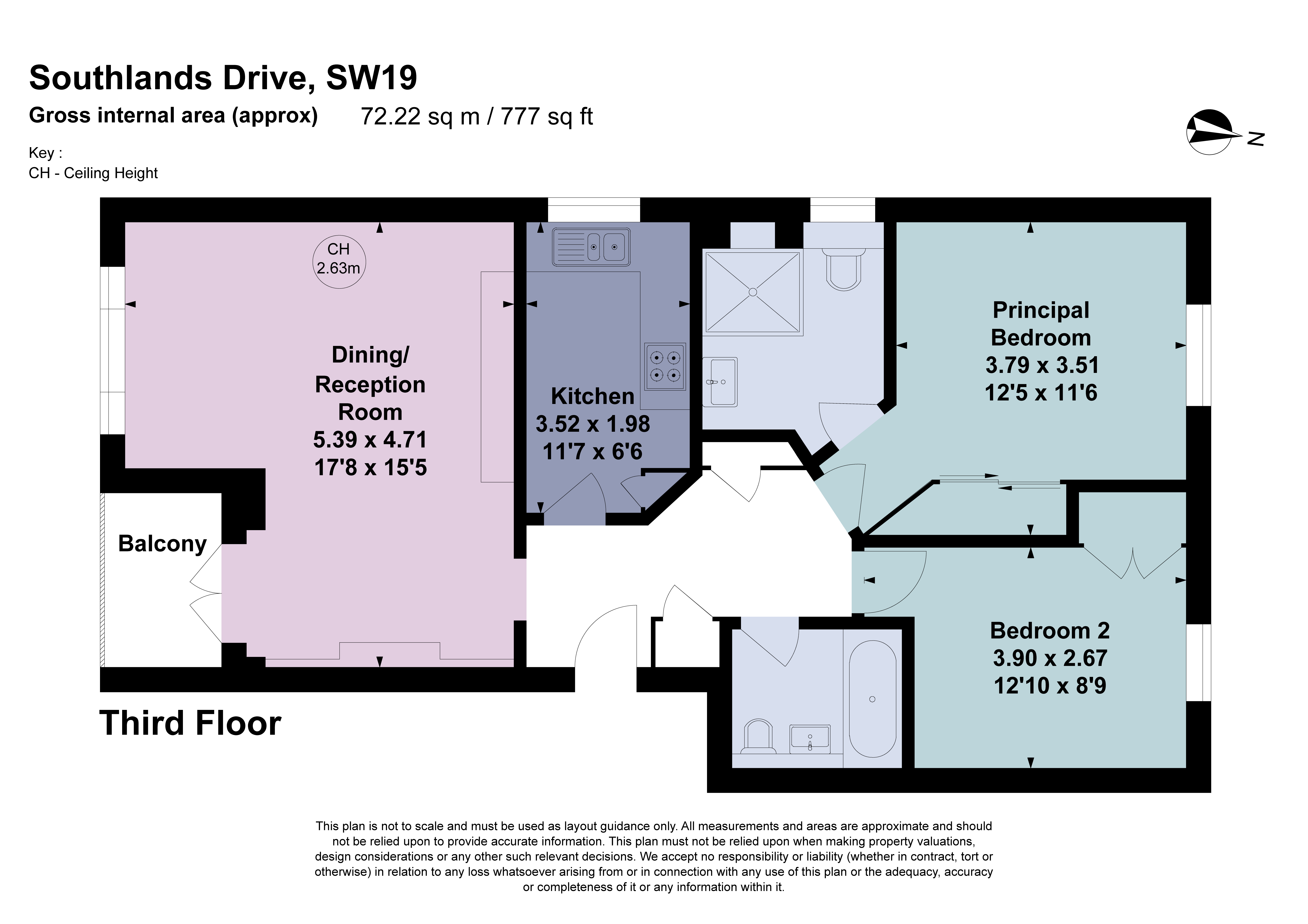 46, Southlands Drive, London floorplan