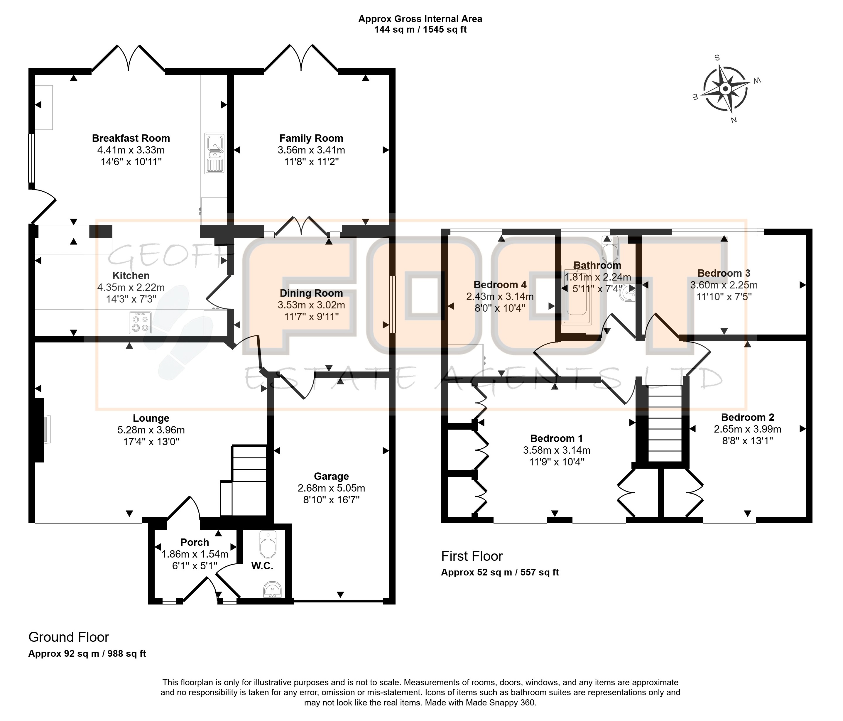 8, Island Close, Hayling Island floorplan