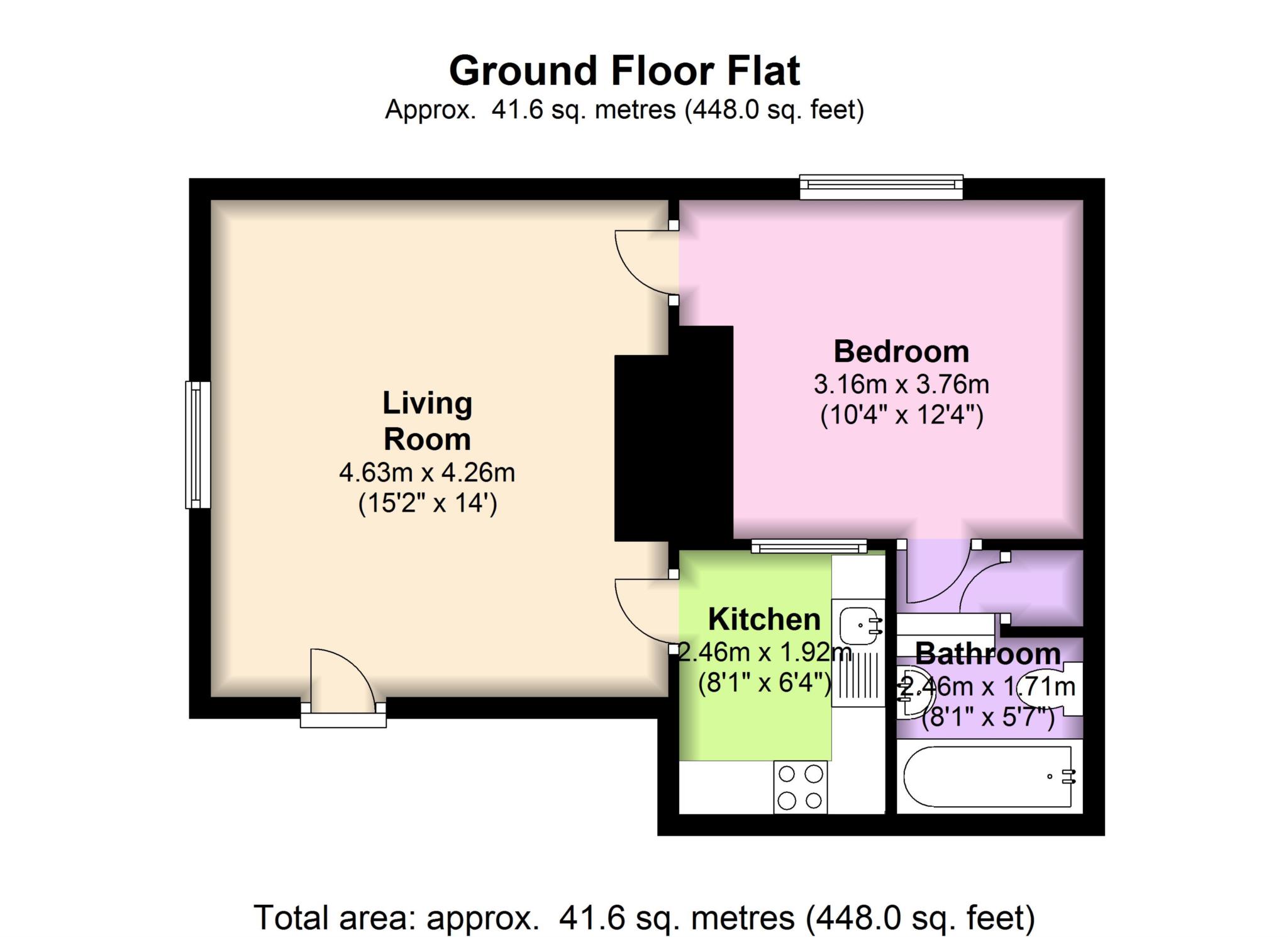 Church Street, Hungerford RG17, 1 bedroom flat to rent 64542864