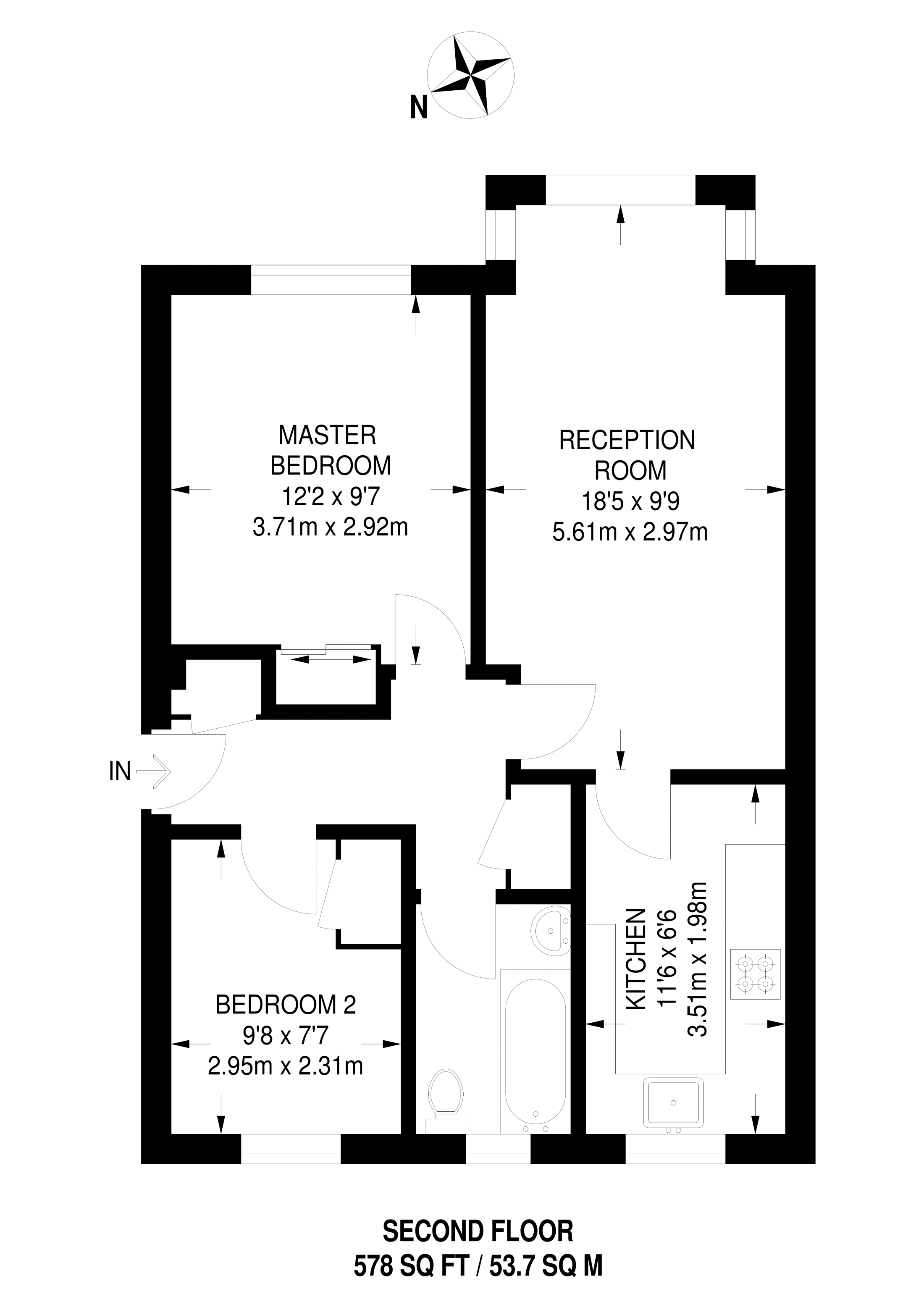 2 Bedrooms Flat for sale in Lime Close, Harrow HA3