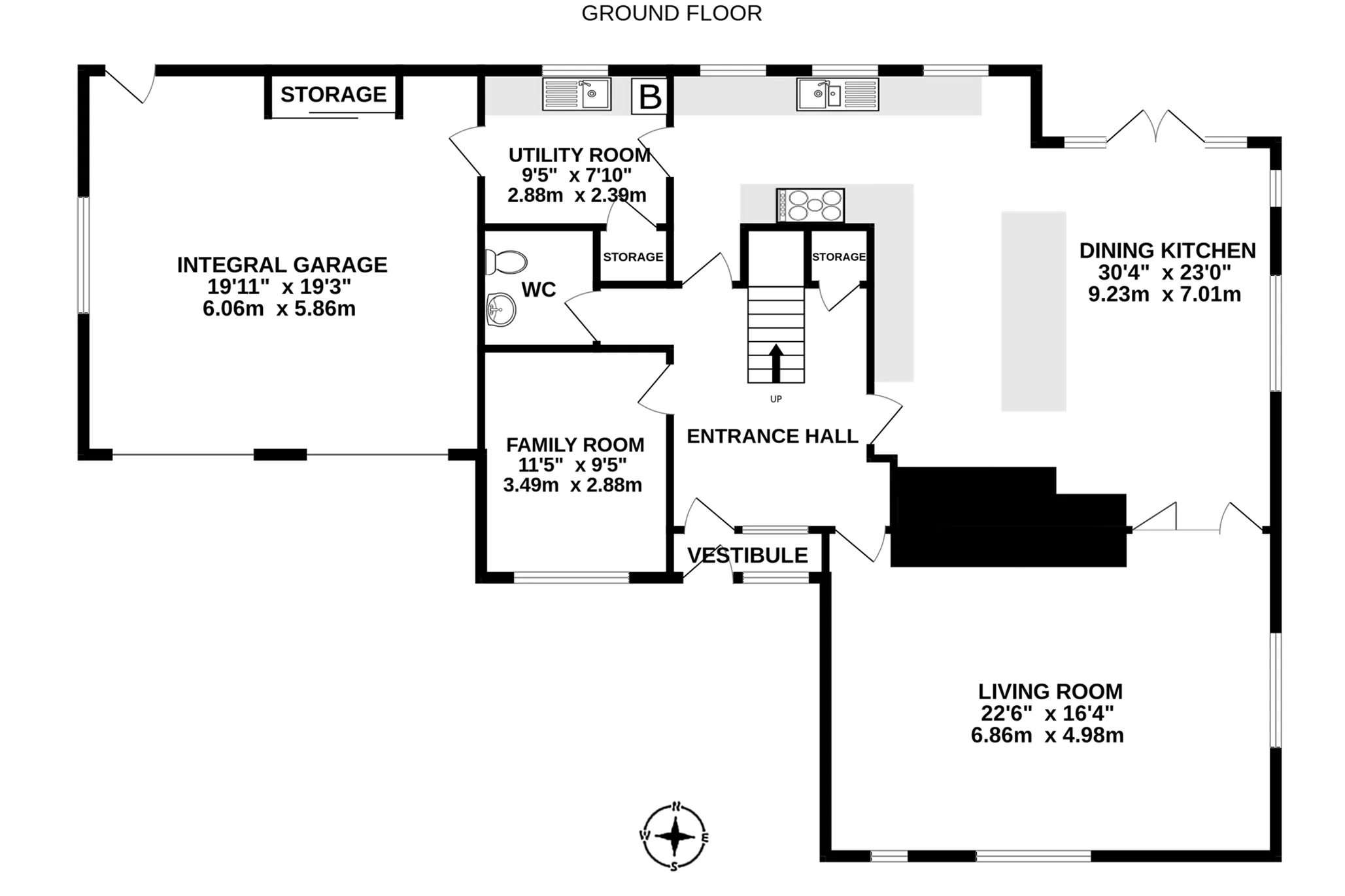 The Maples, 23 Vicarage Park, Douglas floorplan