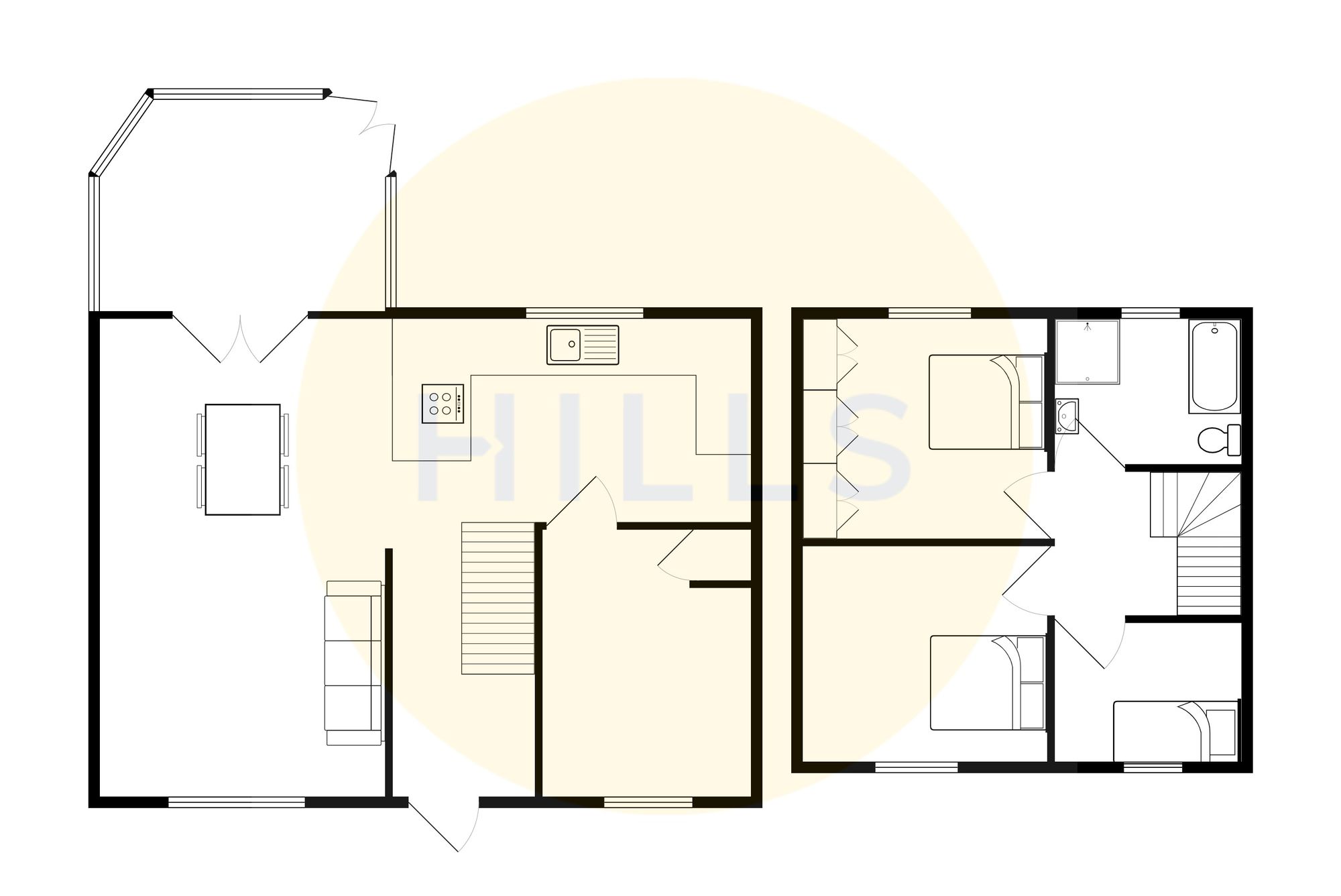 18 Blandford Road, Manchester floorplan