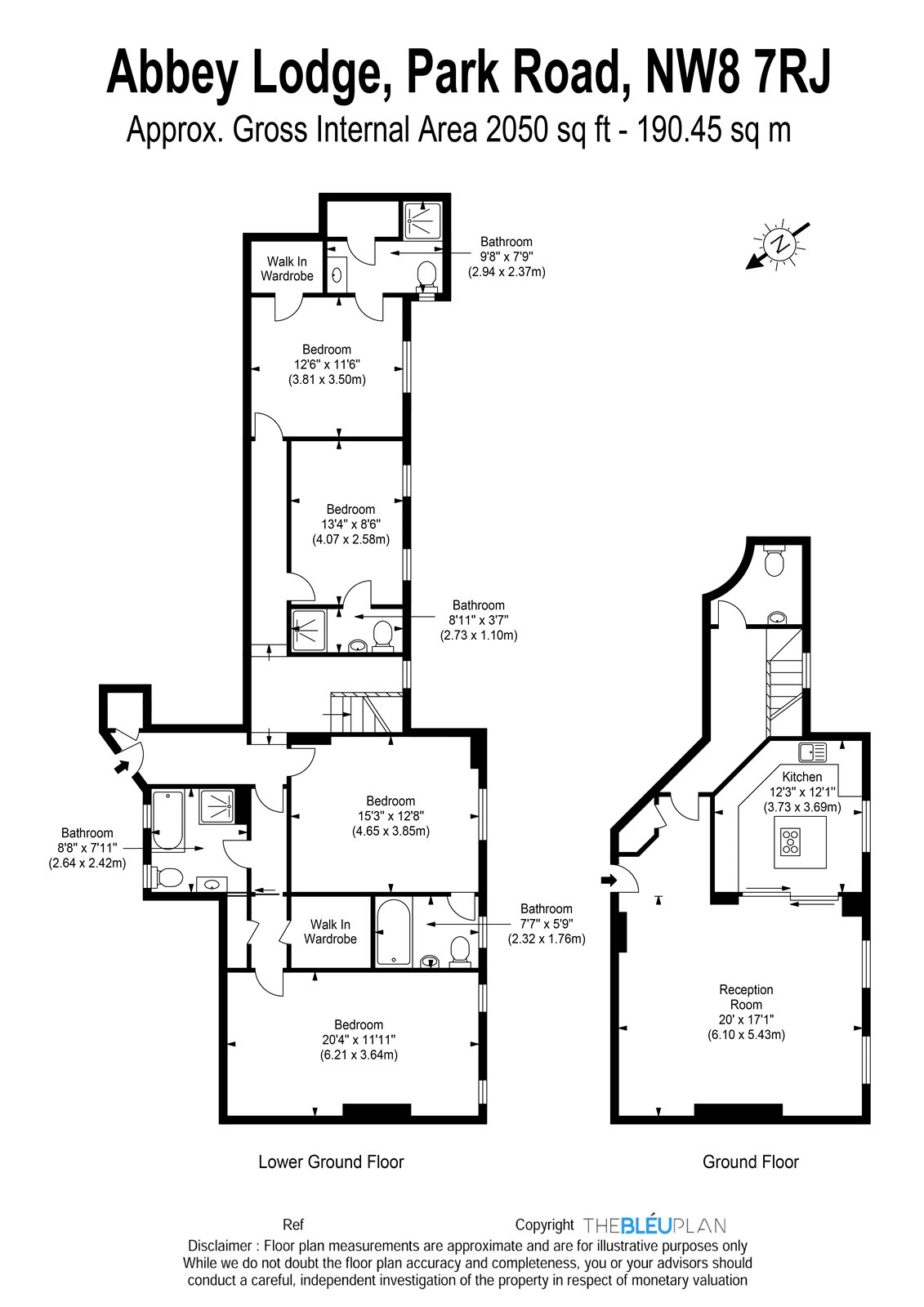 4 Bedrooms Flat for sale in Abbey Lodge, Park Road, London NW8