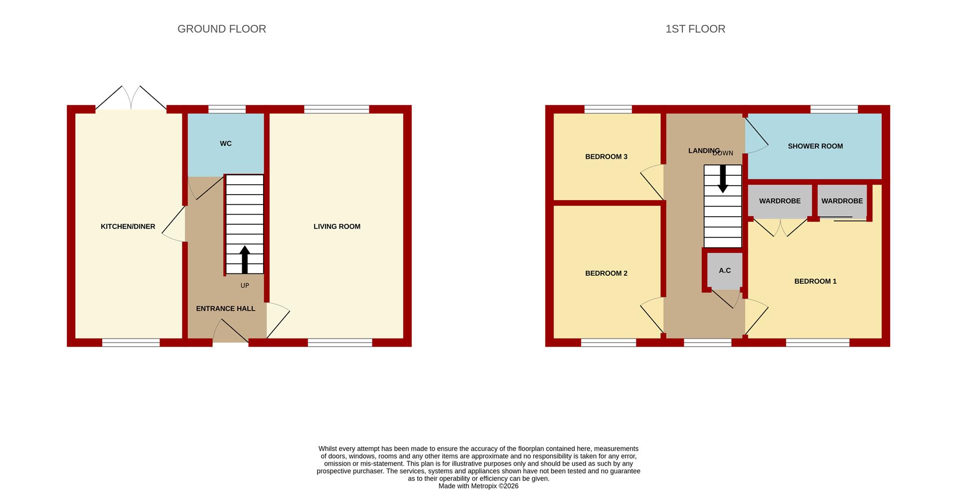6, Colliers Field, Cinderford floorplan