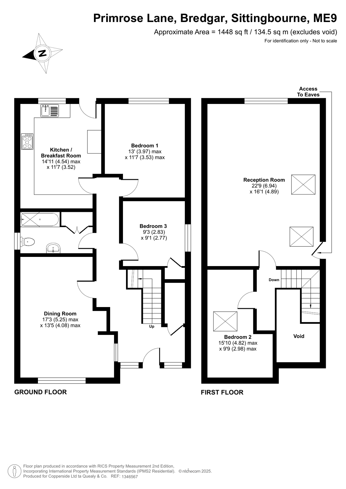 Cullera,, Primrose Lane, Sittingbourne floorplan
