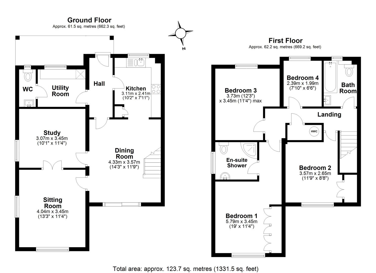 18, Chandlers Close, All Cannings floorplan