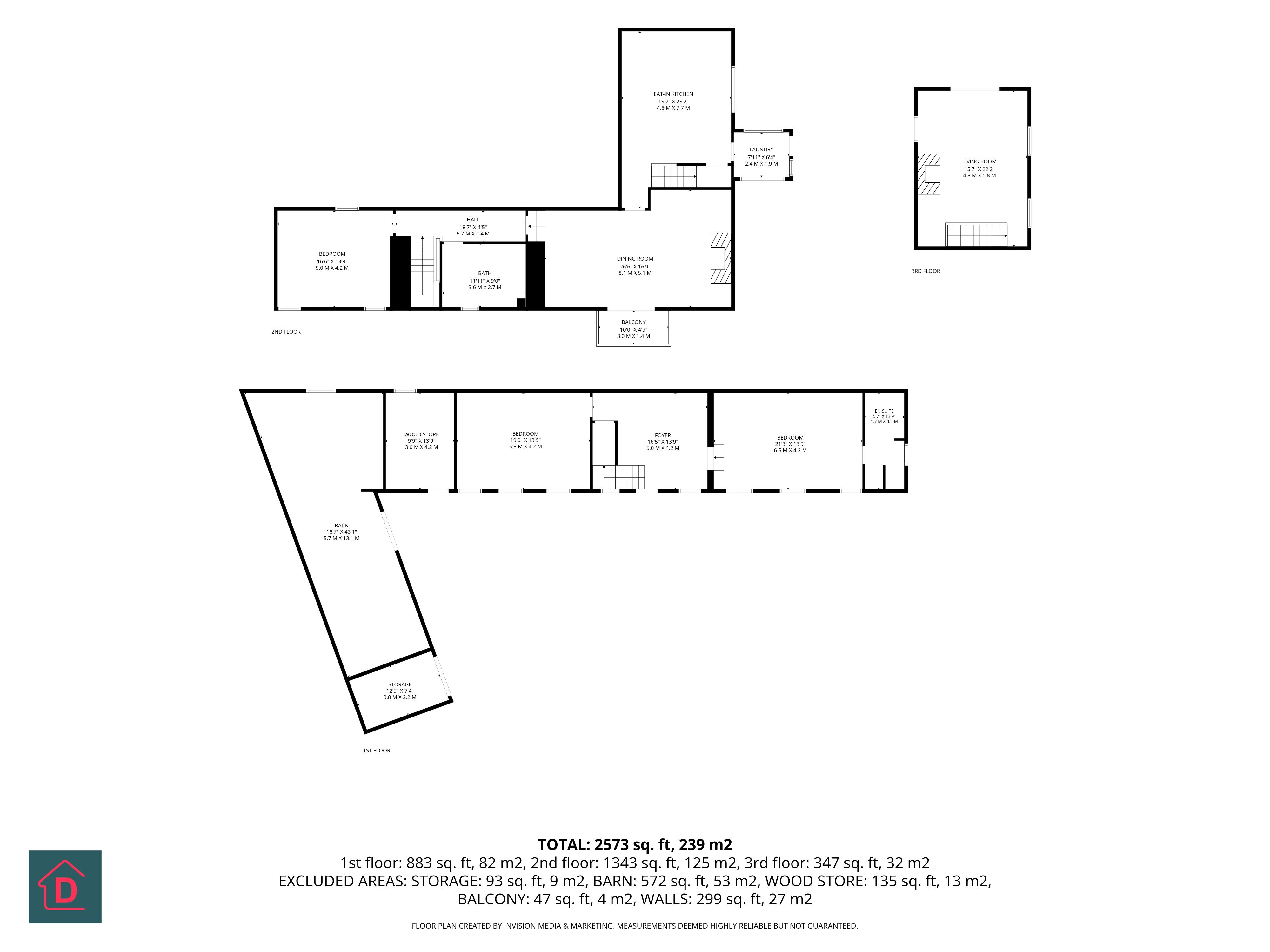 Ballacregga, Vicarage Road, Ballacregga, Vicarage Road, Douglas floorplan