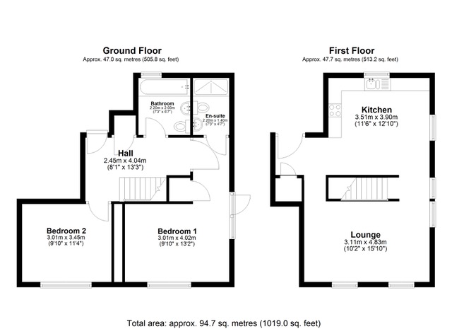287 Paintworks, Bristol floorplan