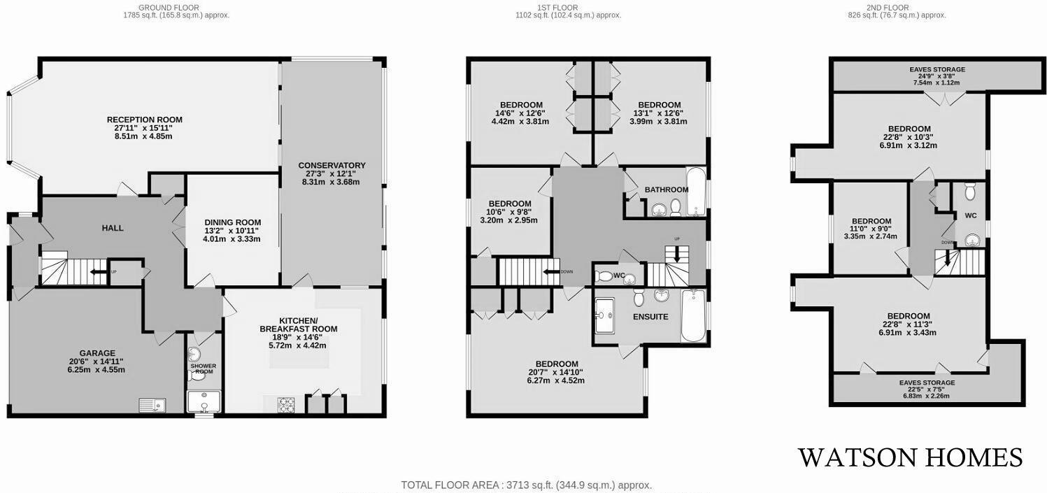 12, Champneys Close, Sutton floorplan