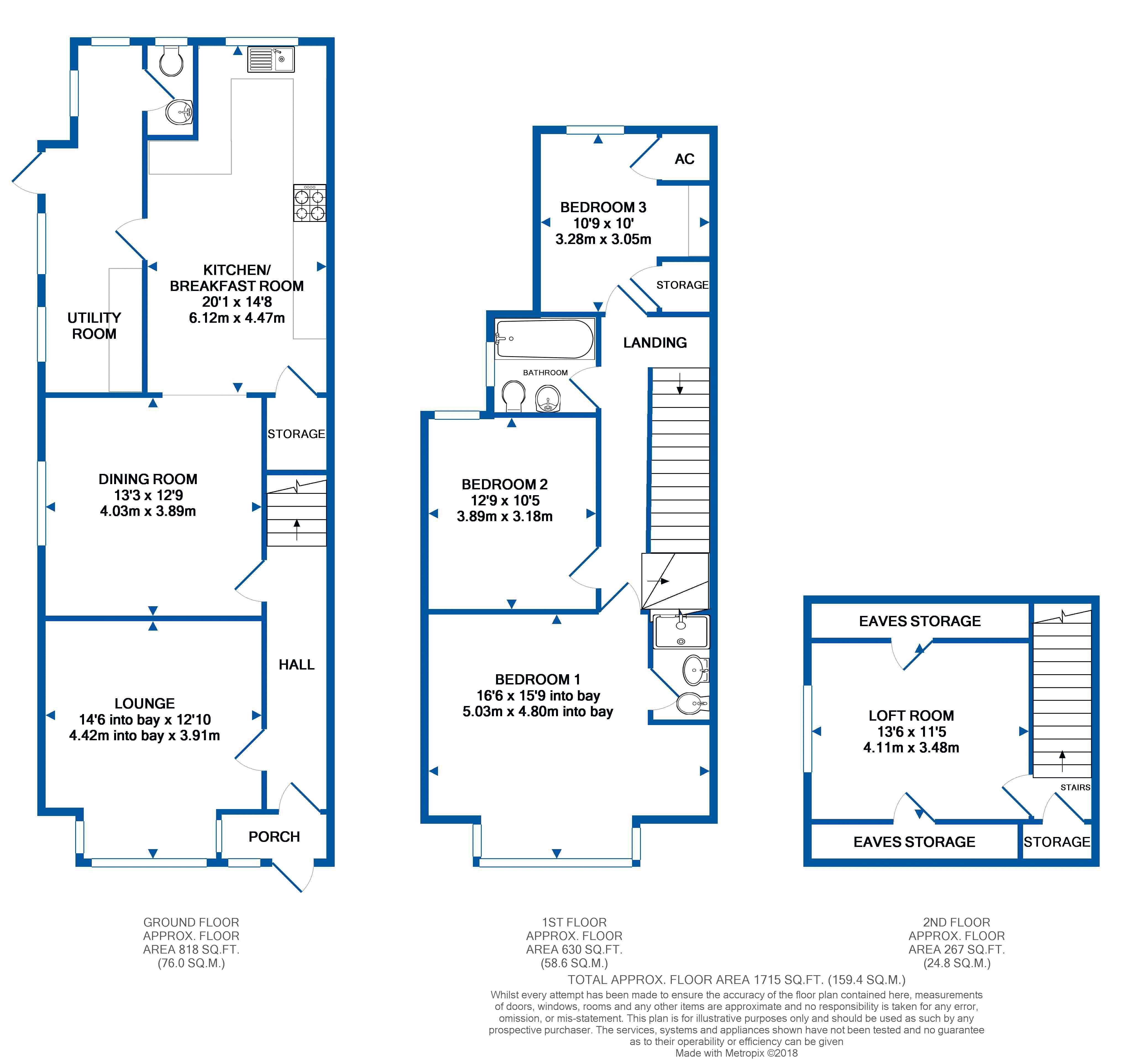 3 Bedrooms Semi-detached house for sale in Livingstone Road, Caterham CR3