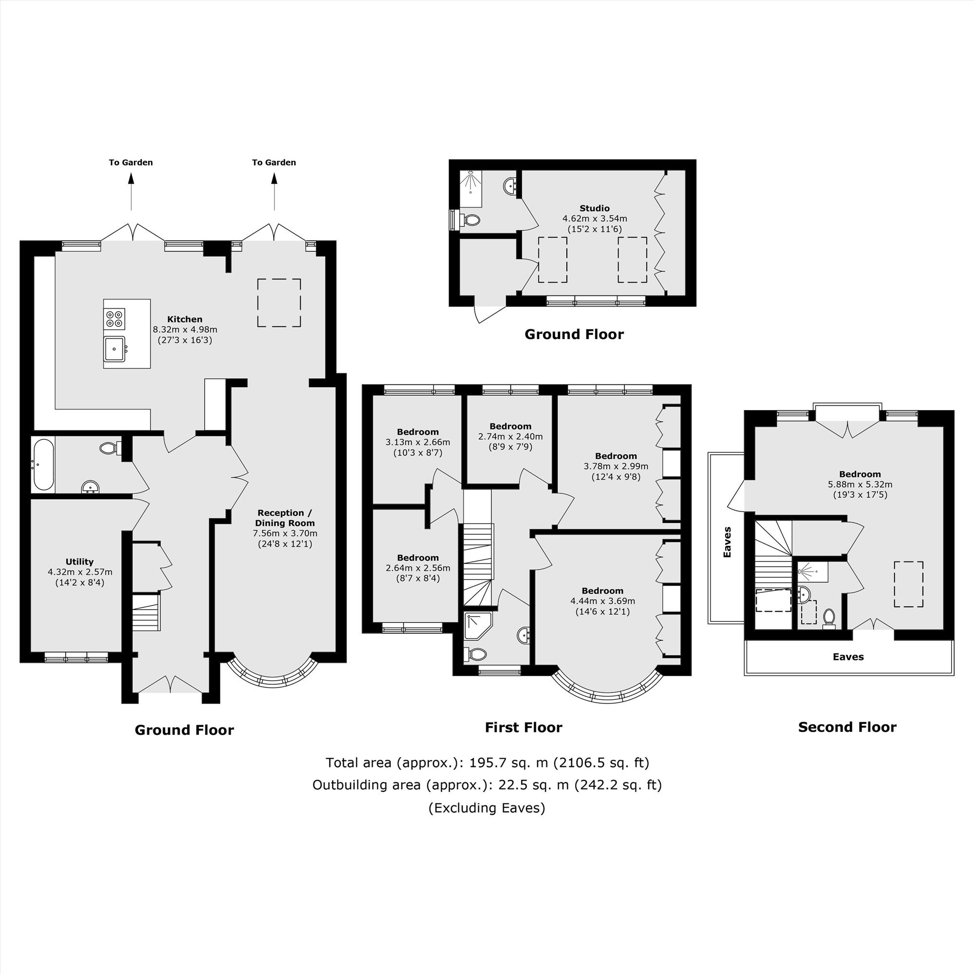 57, Harewood Road, Isleworth floorplan