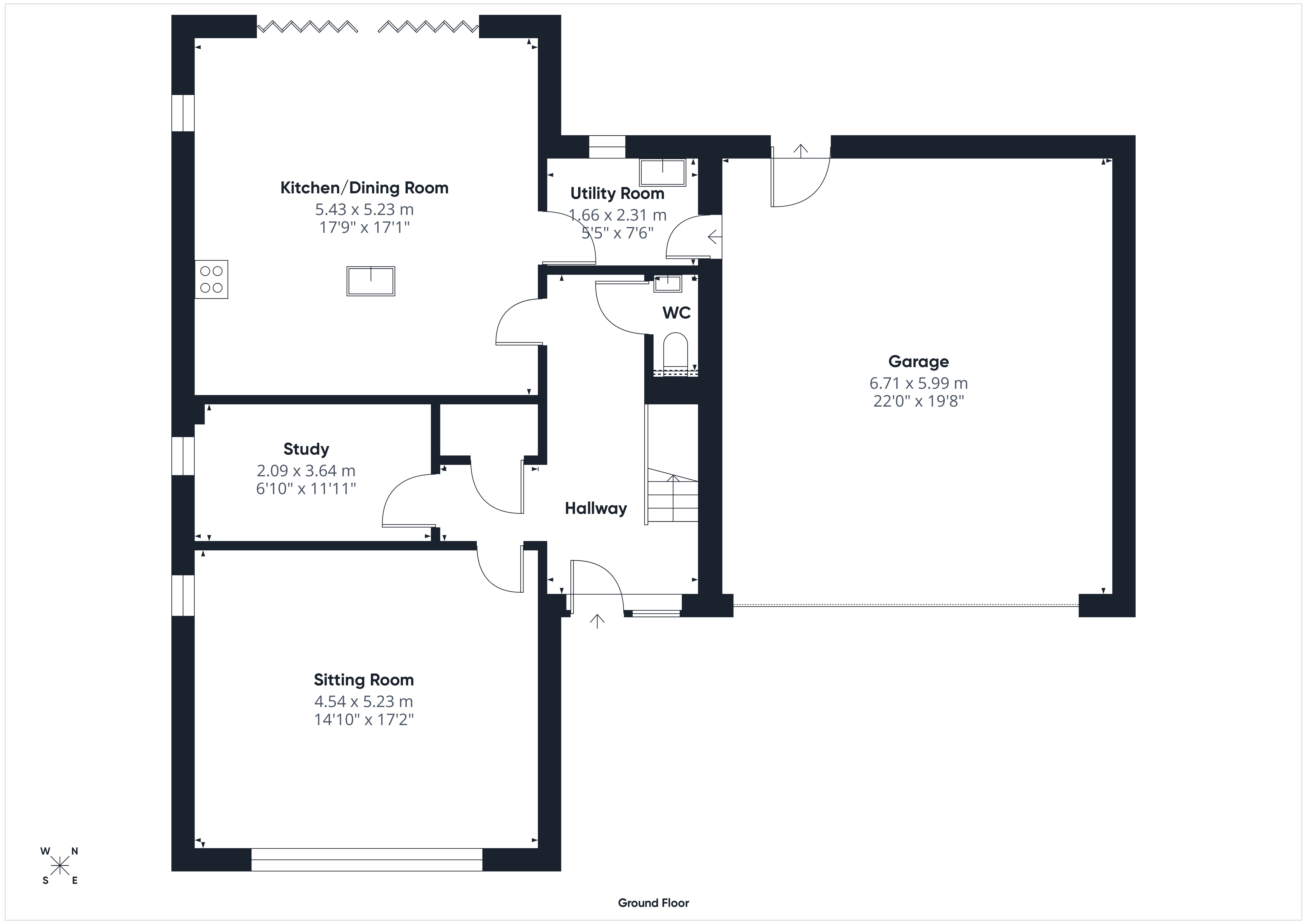 Oak View,, Gorsley, Ross-on-Wye floorplan