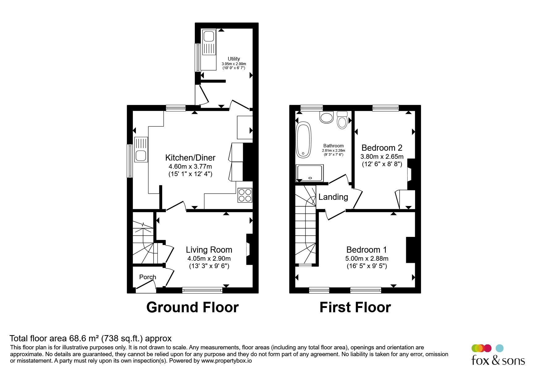5, Railway Cottages, Station Road, Tidworth floorplan