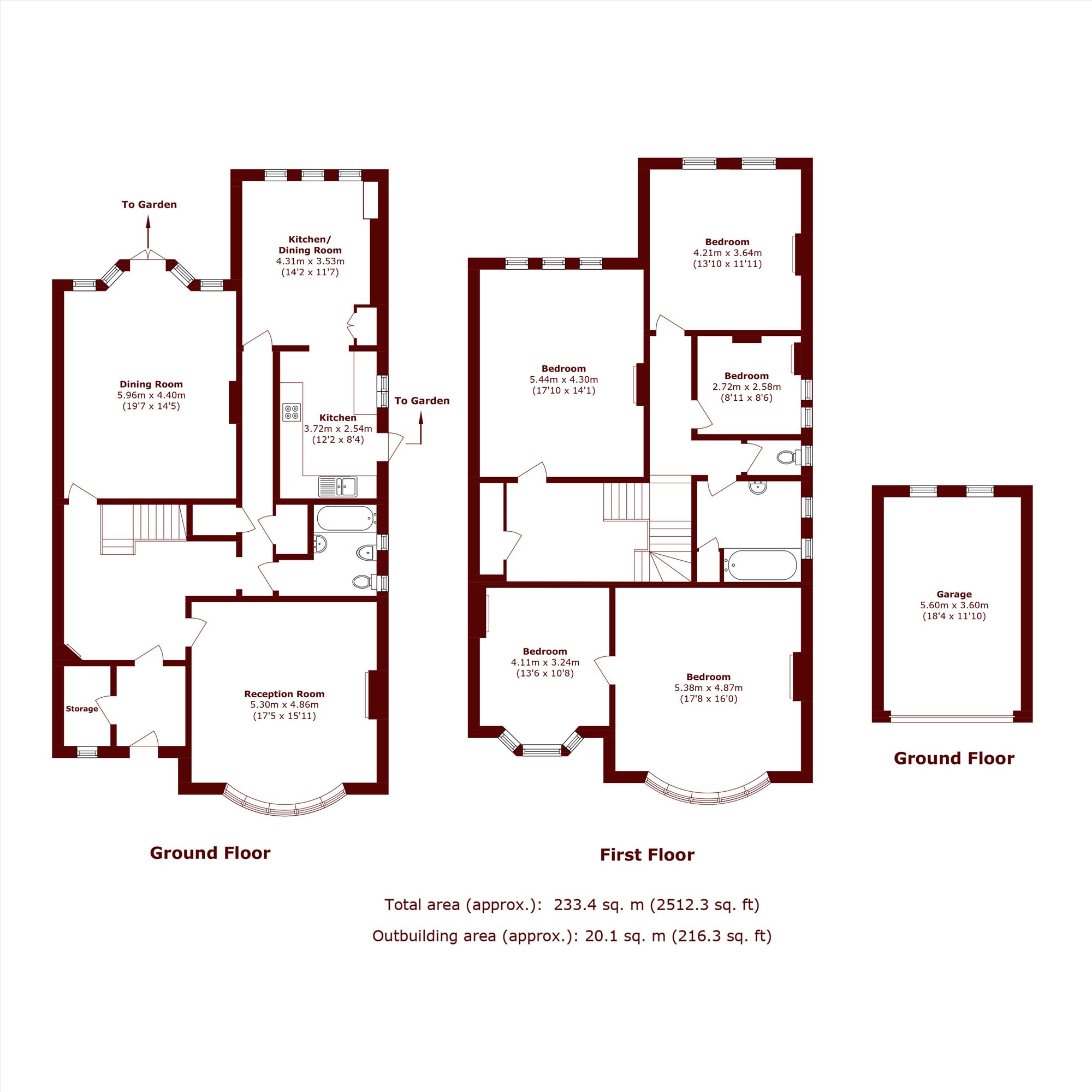 25, Lingfield Avenue, Kingston Upon Thames floorplan
