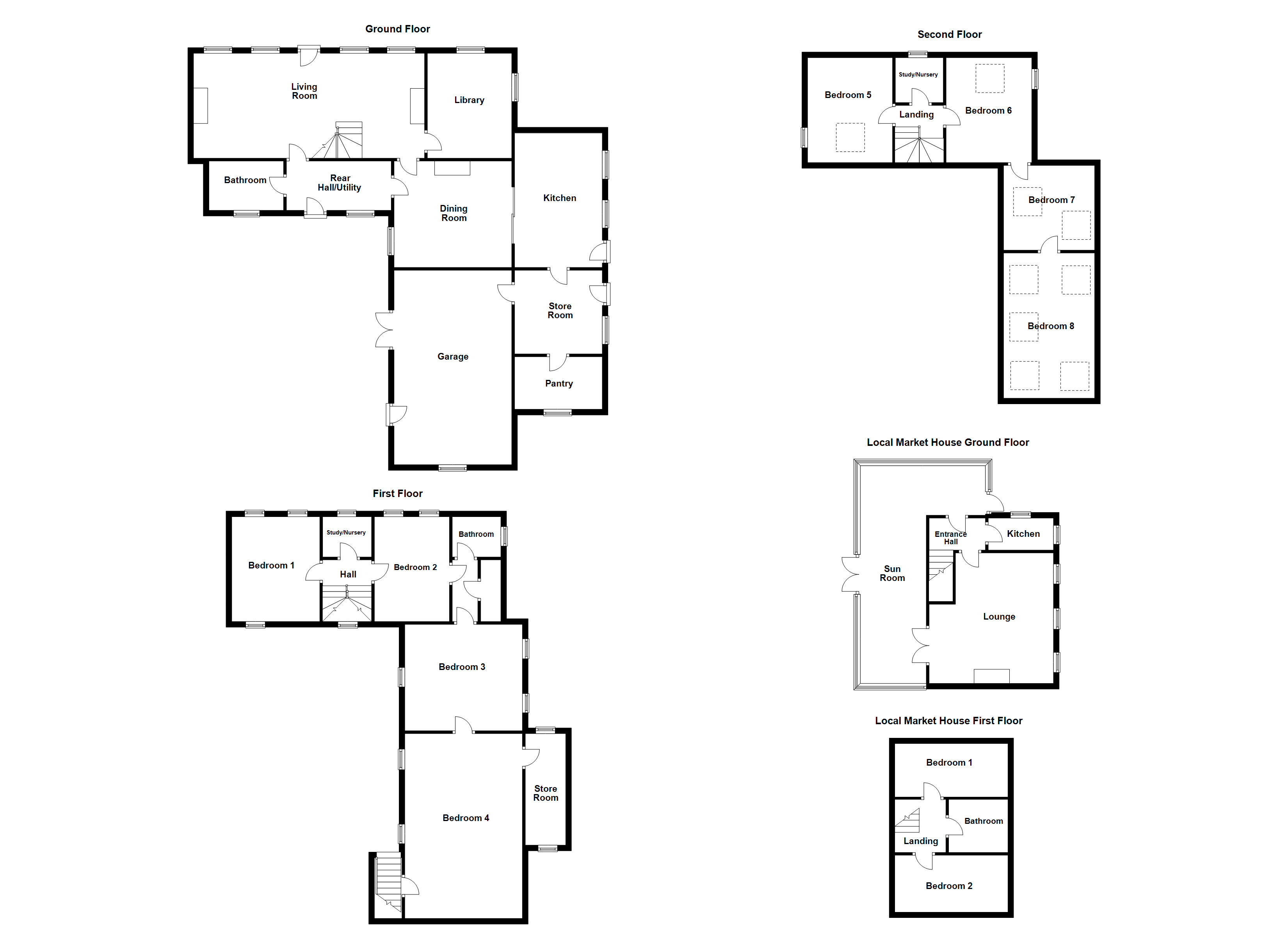 Le Mont D'aval, Castel, Guernsey GY5, 8 bedroom detached house for sale