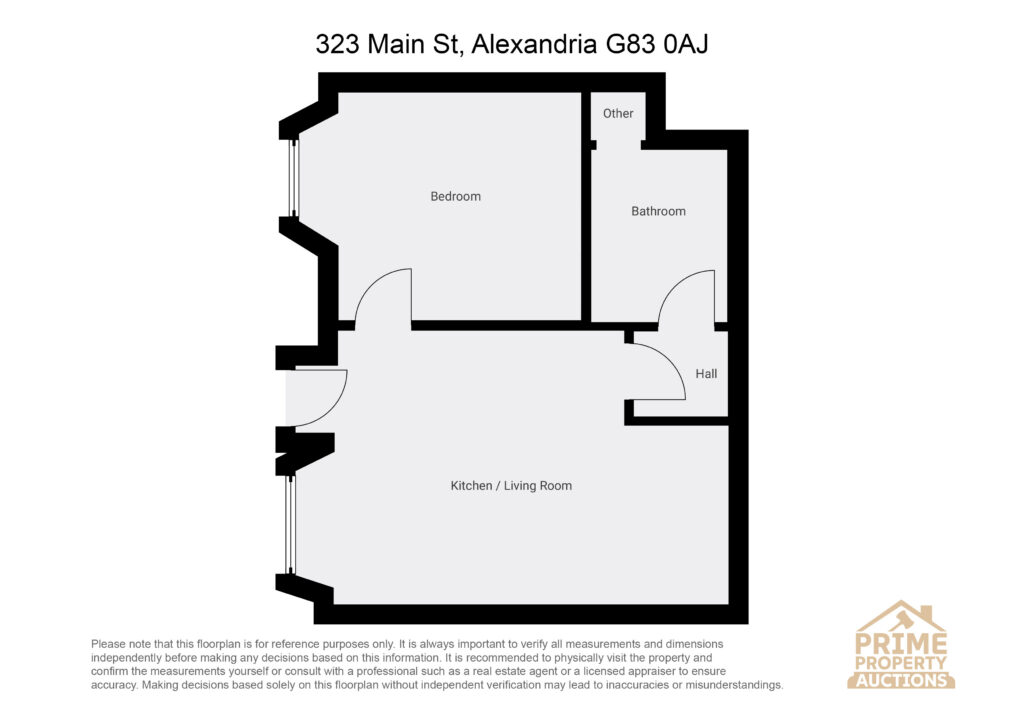 323, Main Street, Alexandria floorplan