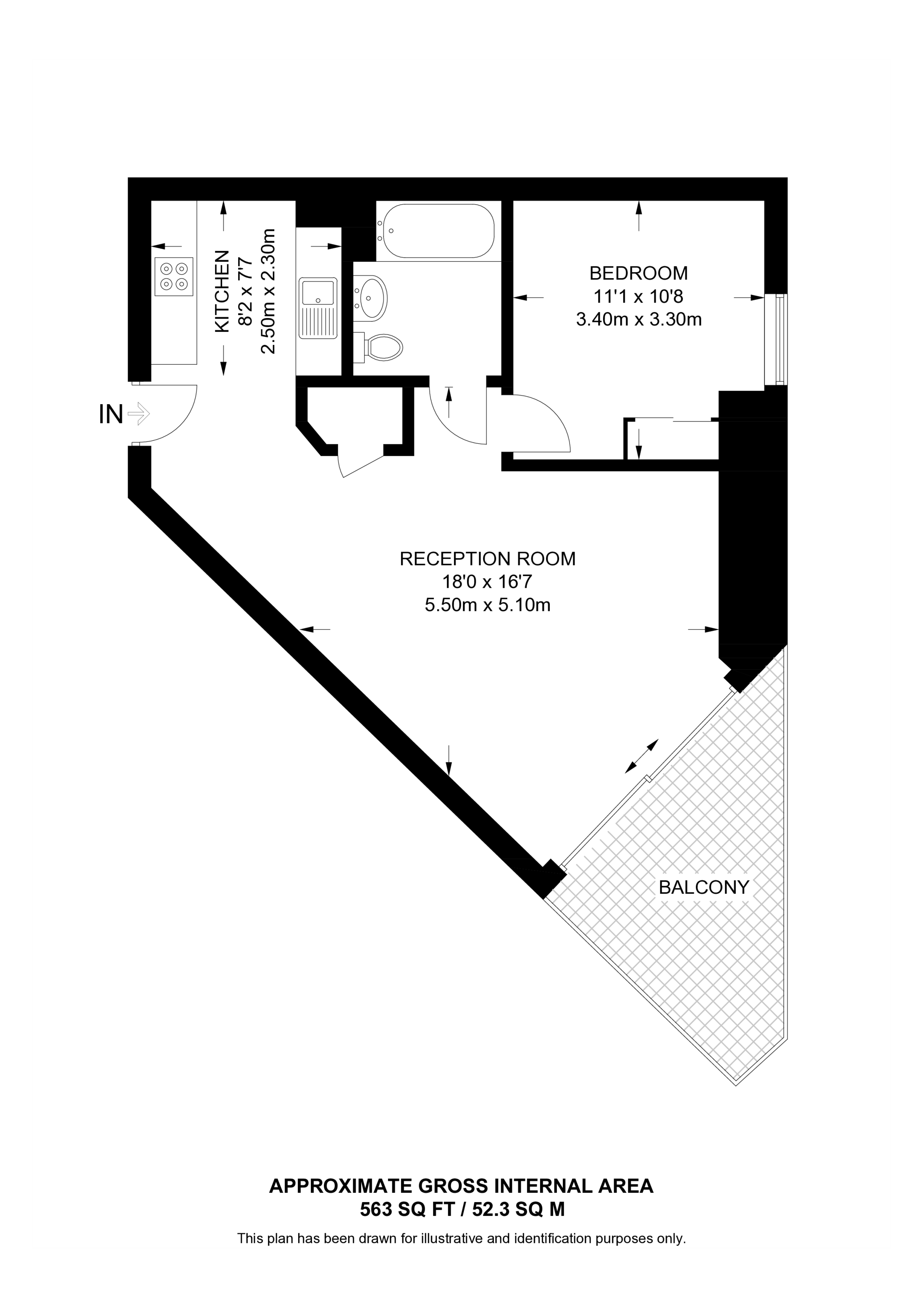 UNCLE Elephant and Castle, Elephant and Castle floorplan