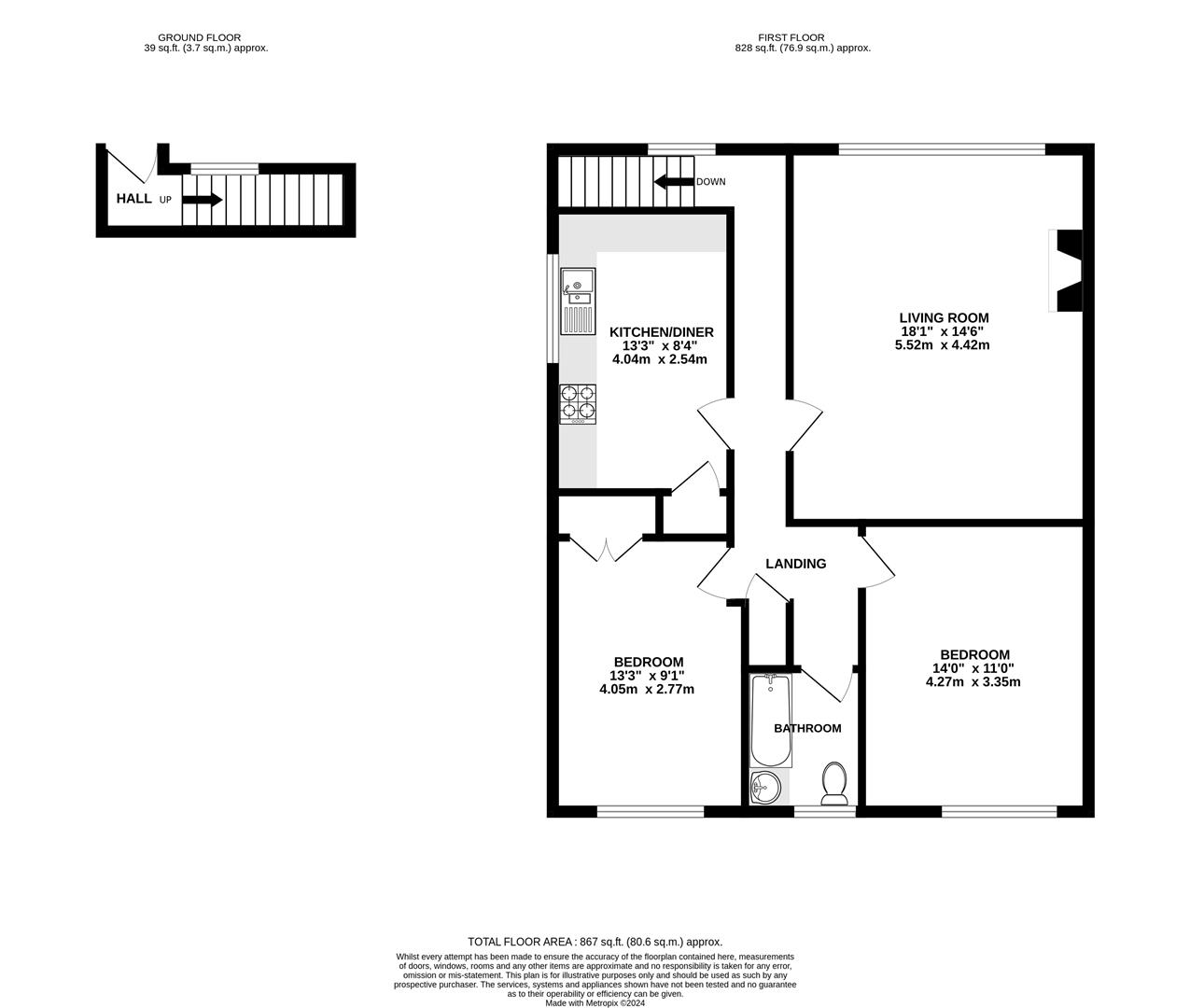 18, Dunleary Close, Whitton / Hounslow floorplan