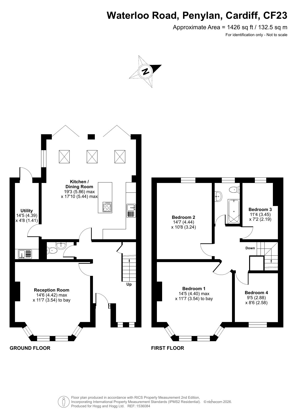 Waterloo Road, Cardiff floorplan